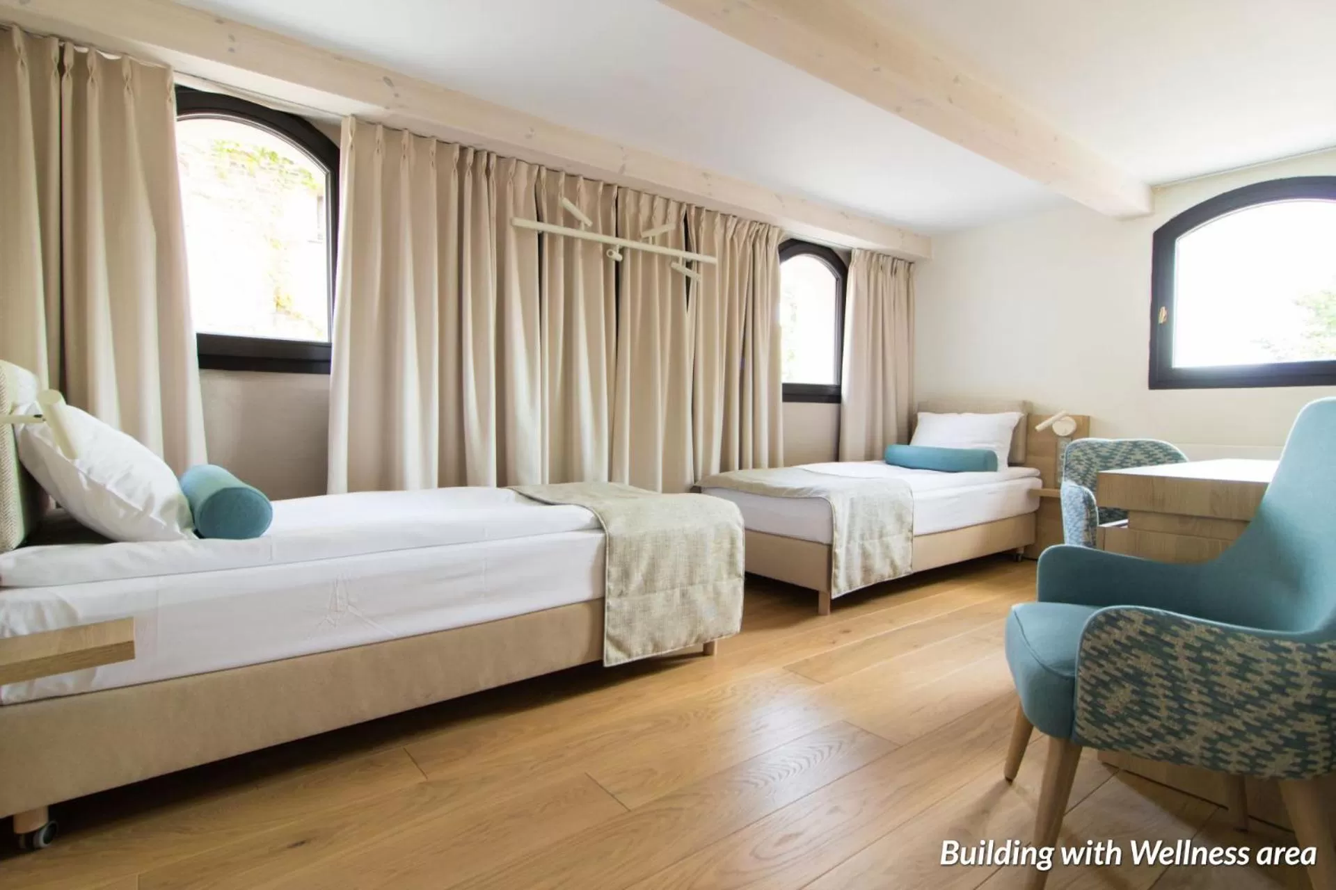 Bed in Hotel Spichrz