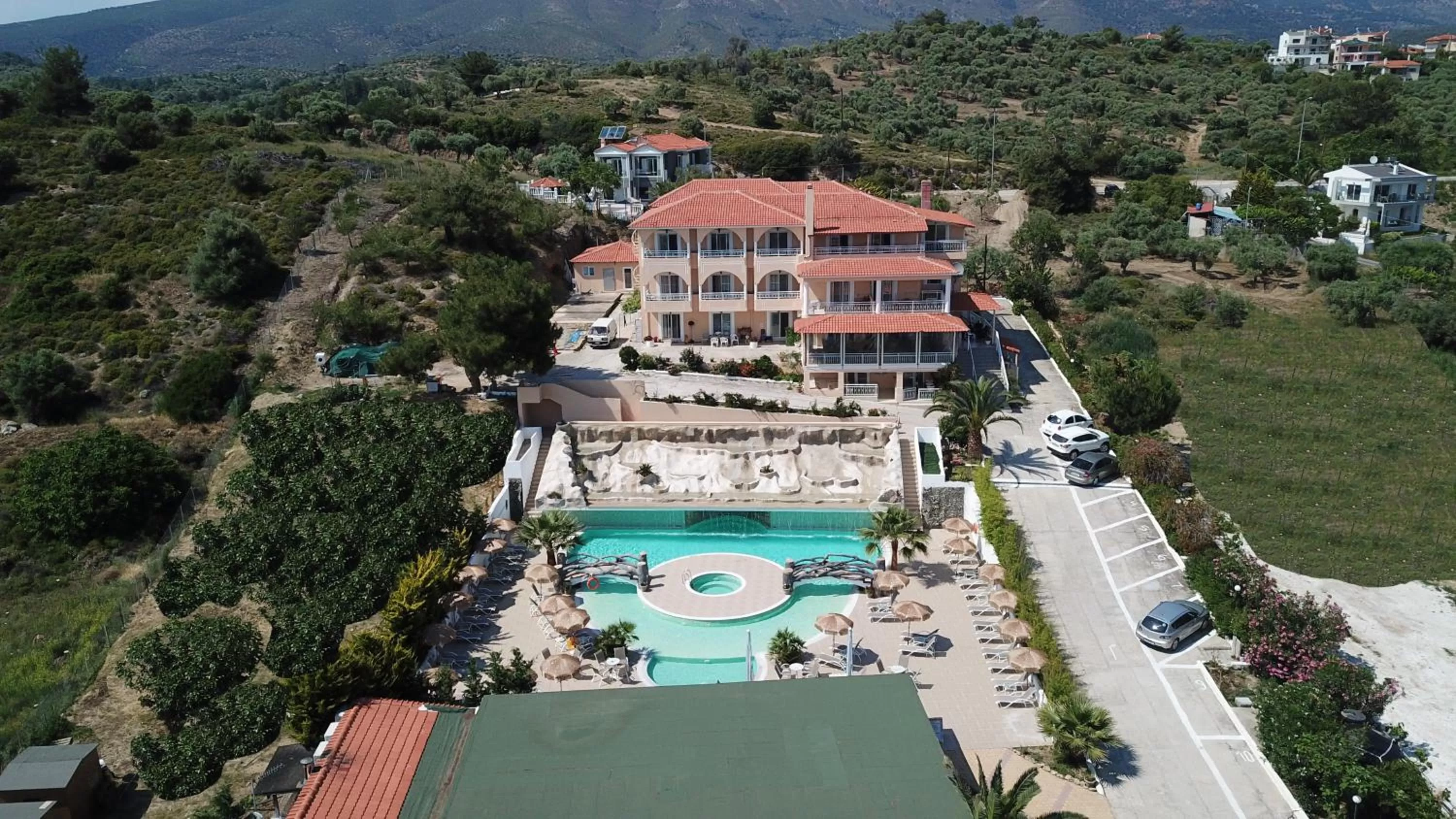 Neighbourhood, Bird's-eye View in Thassos Hotel Grand Beach