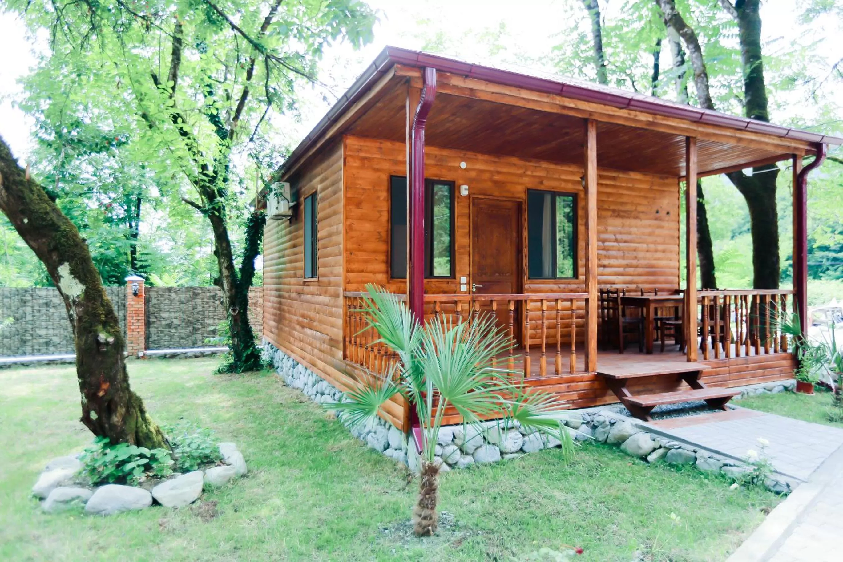 Garden in Royal Palace Hotel, Lagodekhi