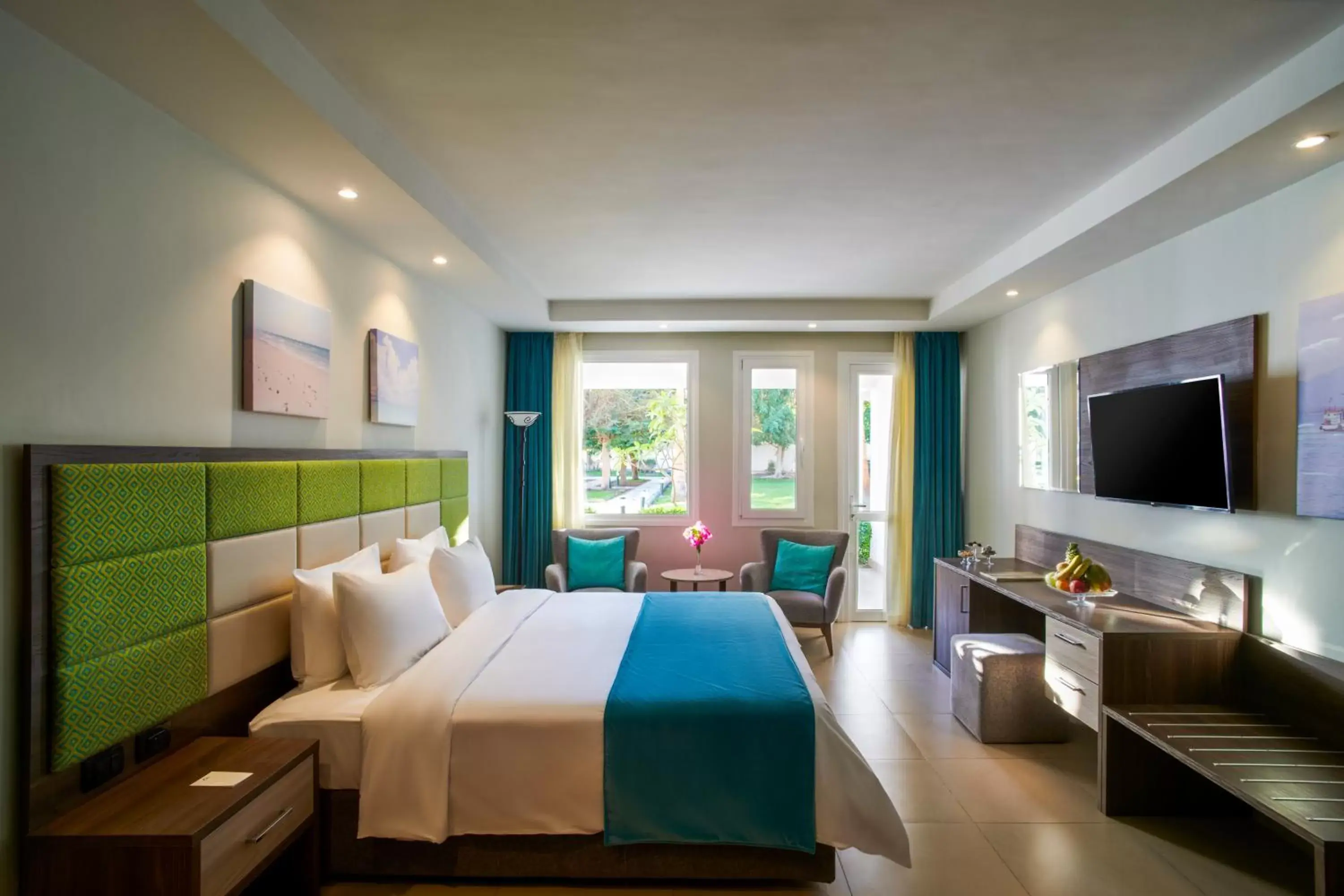 Bedroom in Maritim Jolie Ville Resort & Casino