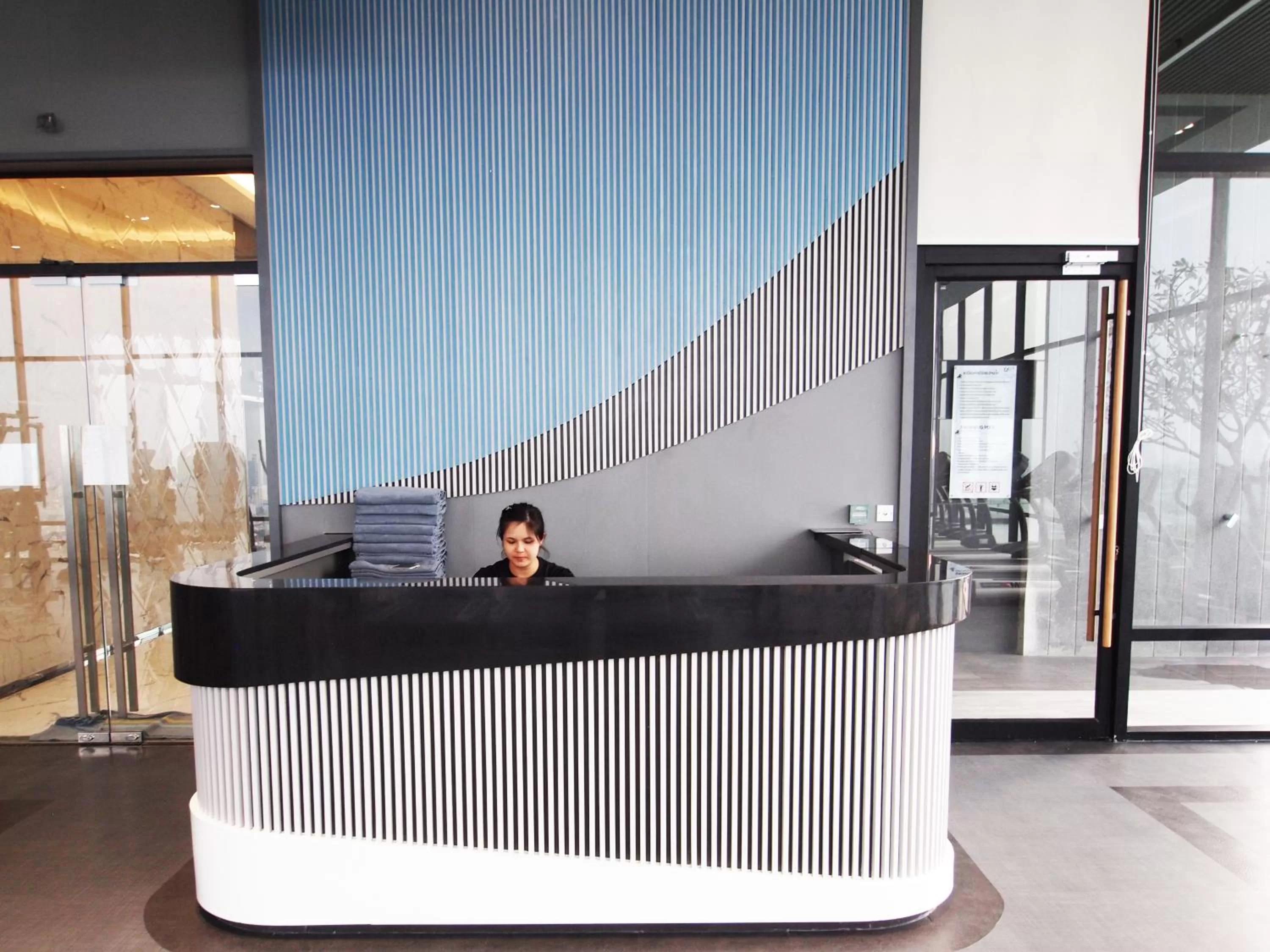 Fitness centre/facilities in The Quarter Ari by UHG