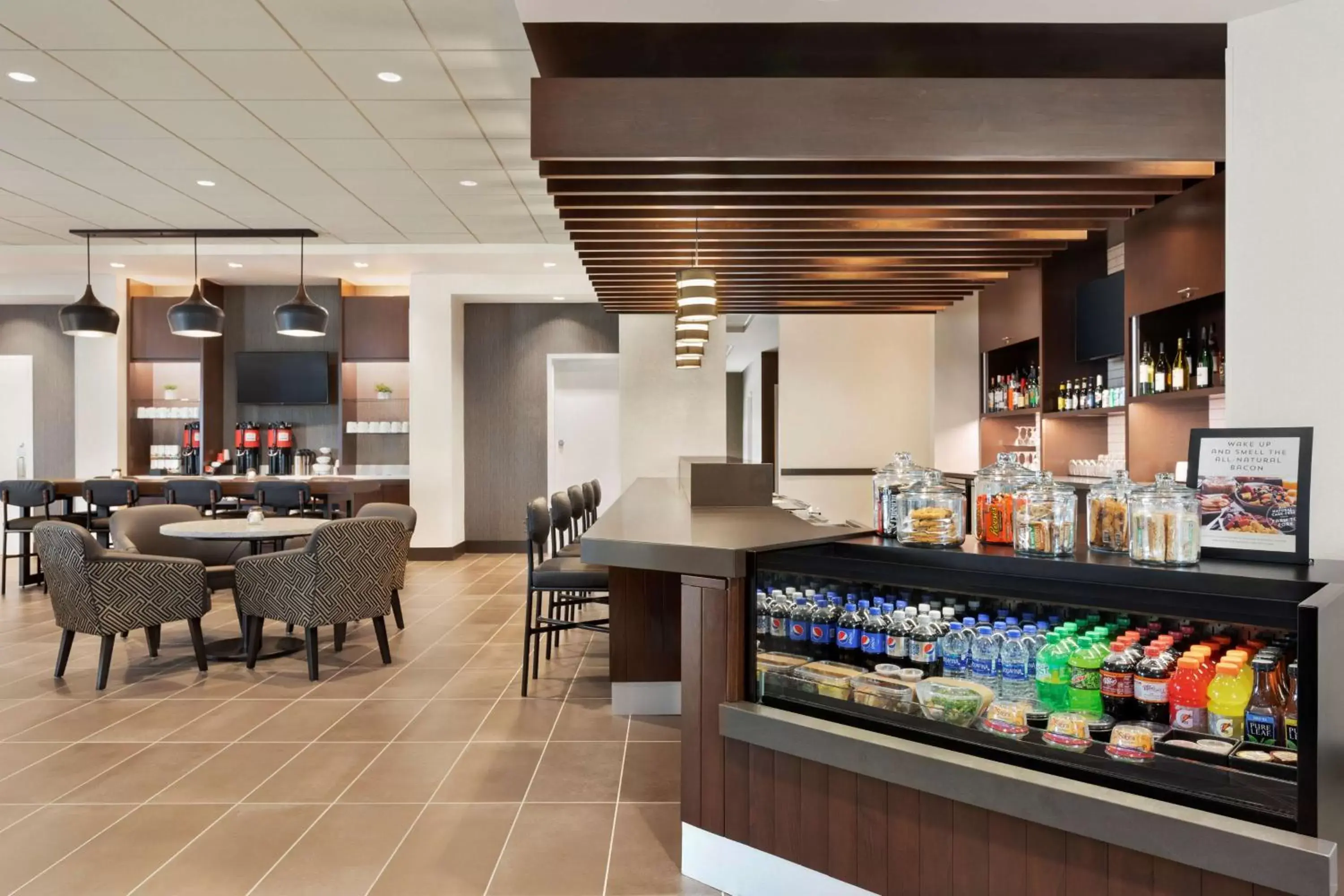 Lobby or reception, Restaurant/Places to Eat in Hyatt Place Virginia Beach Town Center