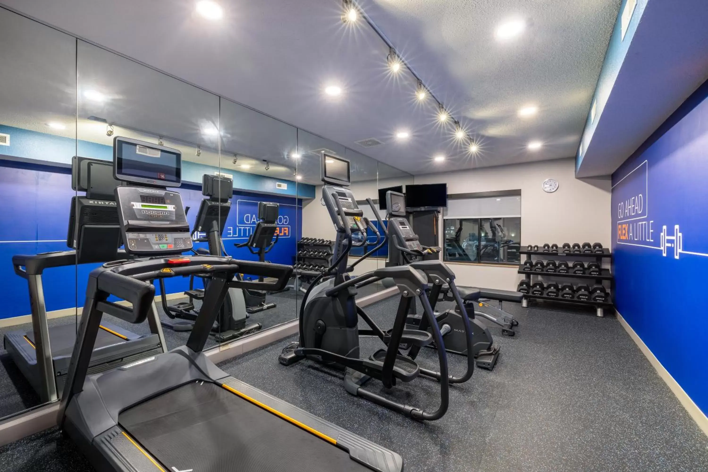 Fitness centre/facilities, Fitness Center/Facilities in Holiday Inn Express Rochester South - Mayo Area, an IHG Hotel