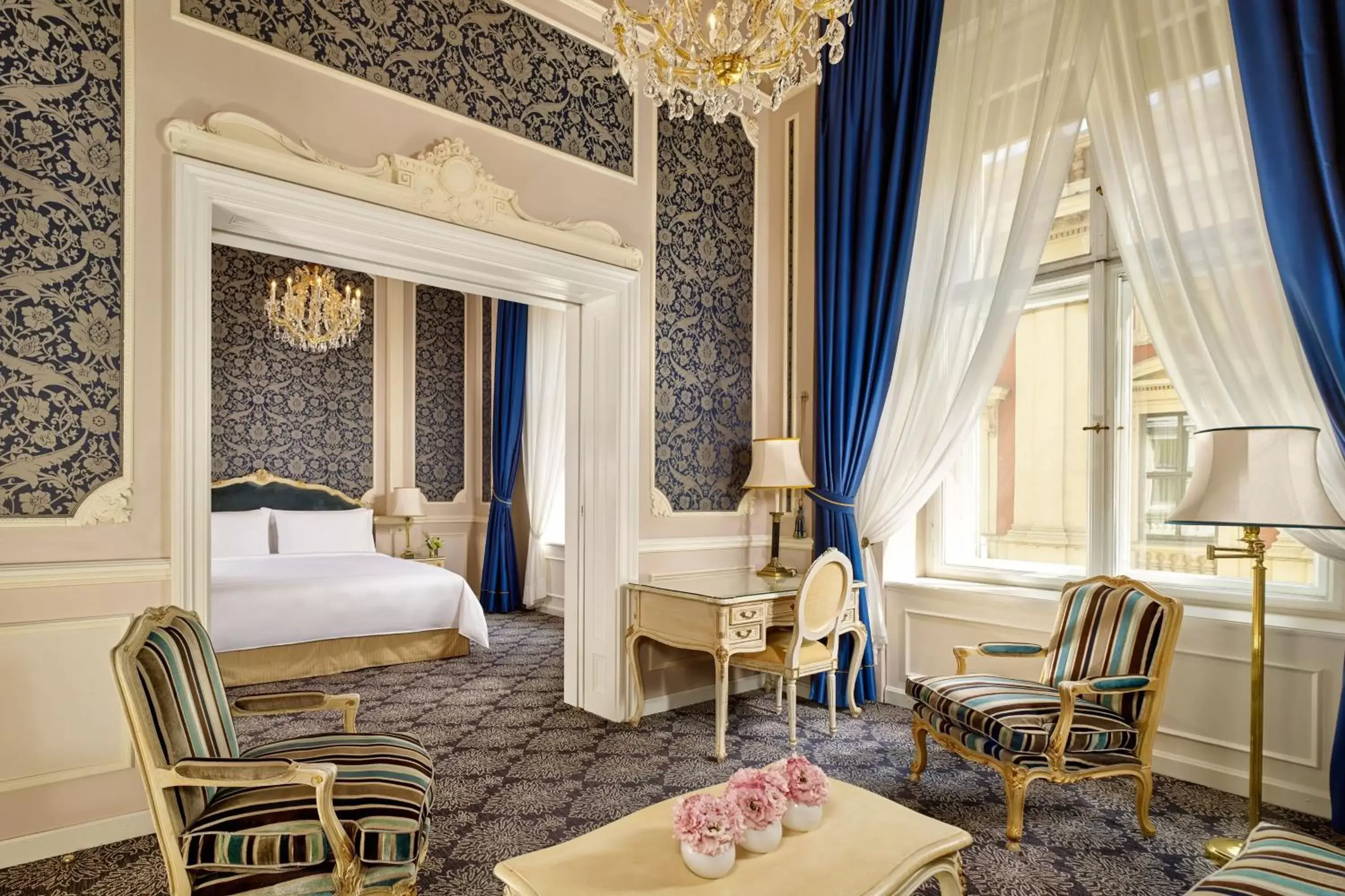 Bedroom, Bed in Hotel Imperial, a Luxury Collection Hotel, Vienna