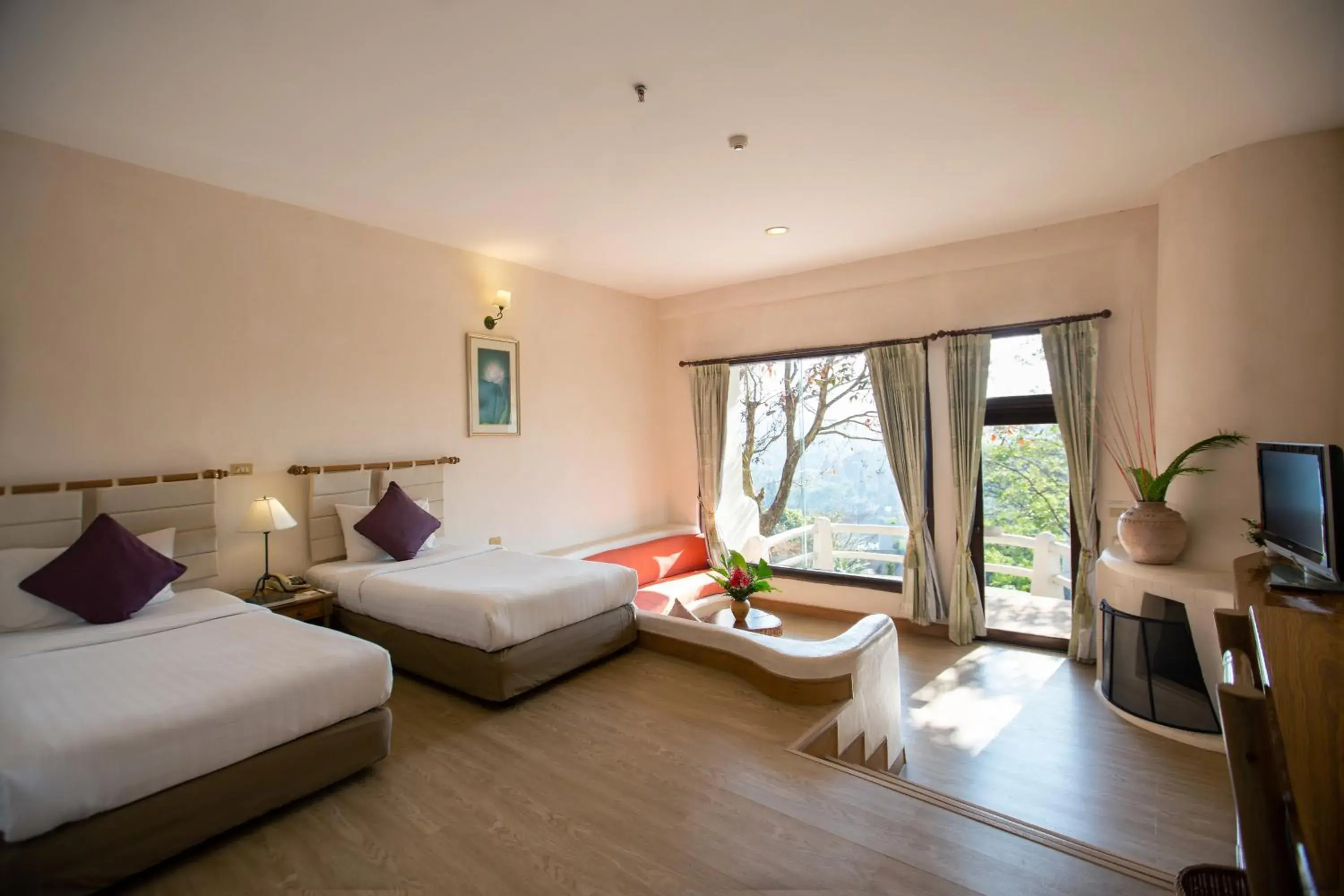 Bed in Imperial Phukaew Hill Resort Bed in Imperial Phukaew Hill Resort