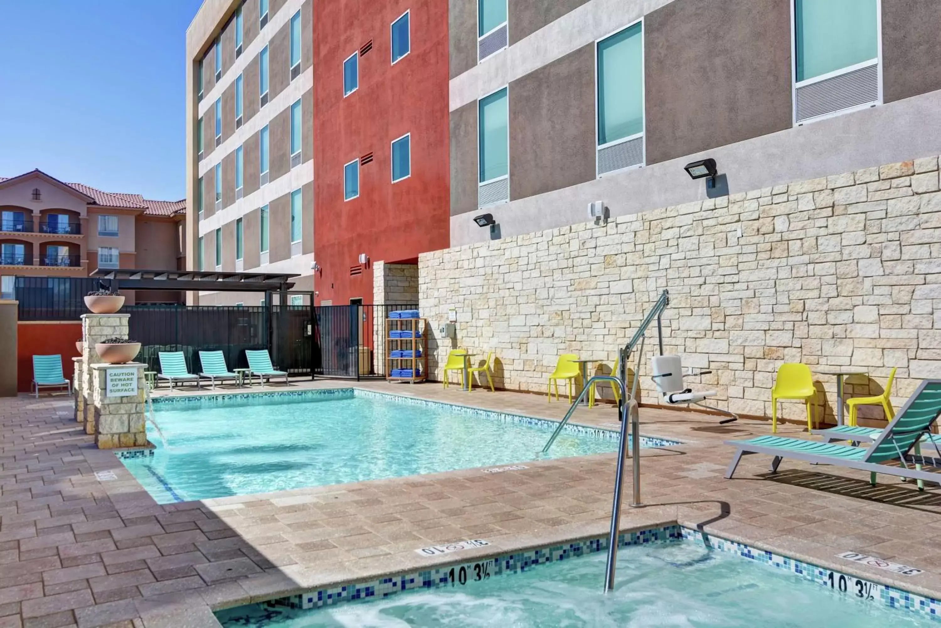 Pool view, Swimming Pool in Home2 Suites By Hilton Las Vegas Strip South