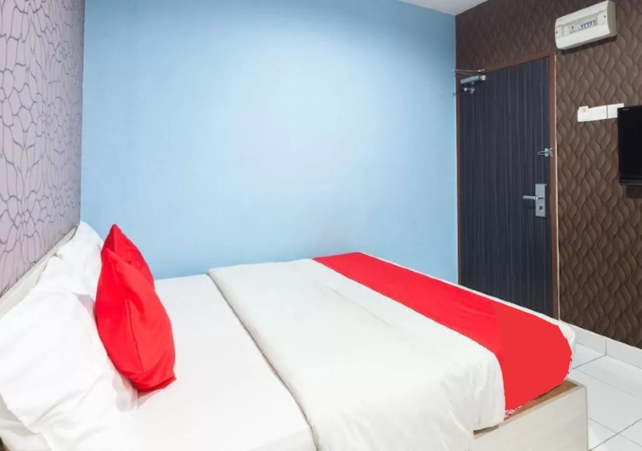 Bed in Hotel Pulai Ipoh