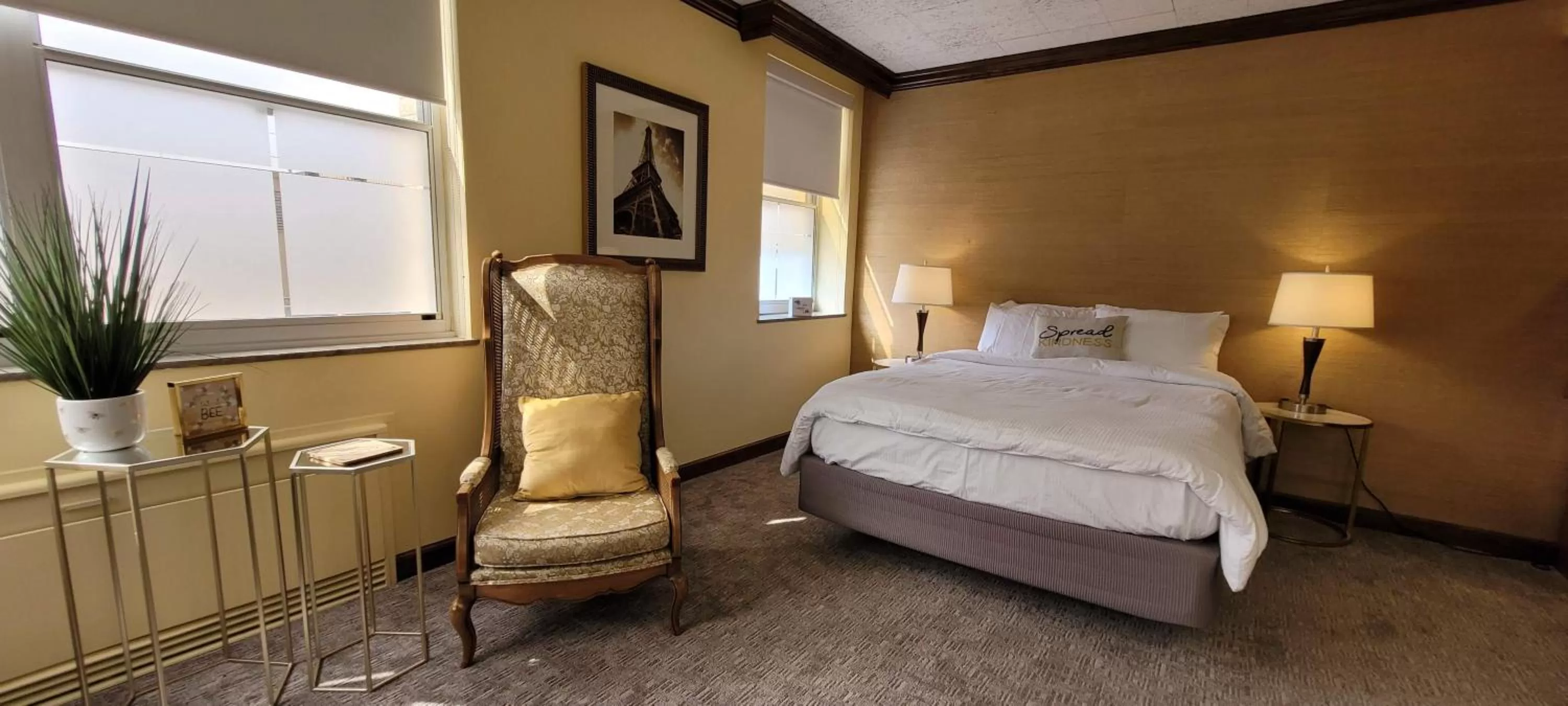 Bed in Hotel Phillips