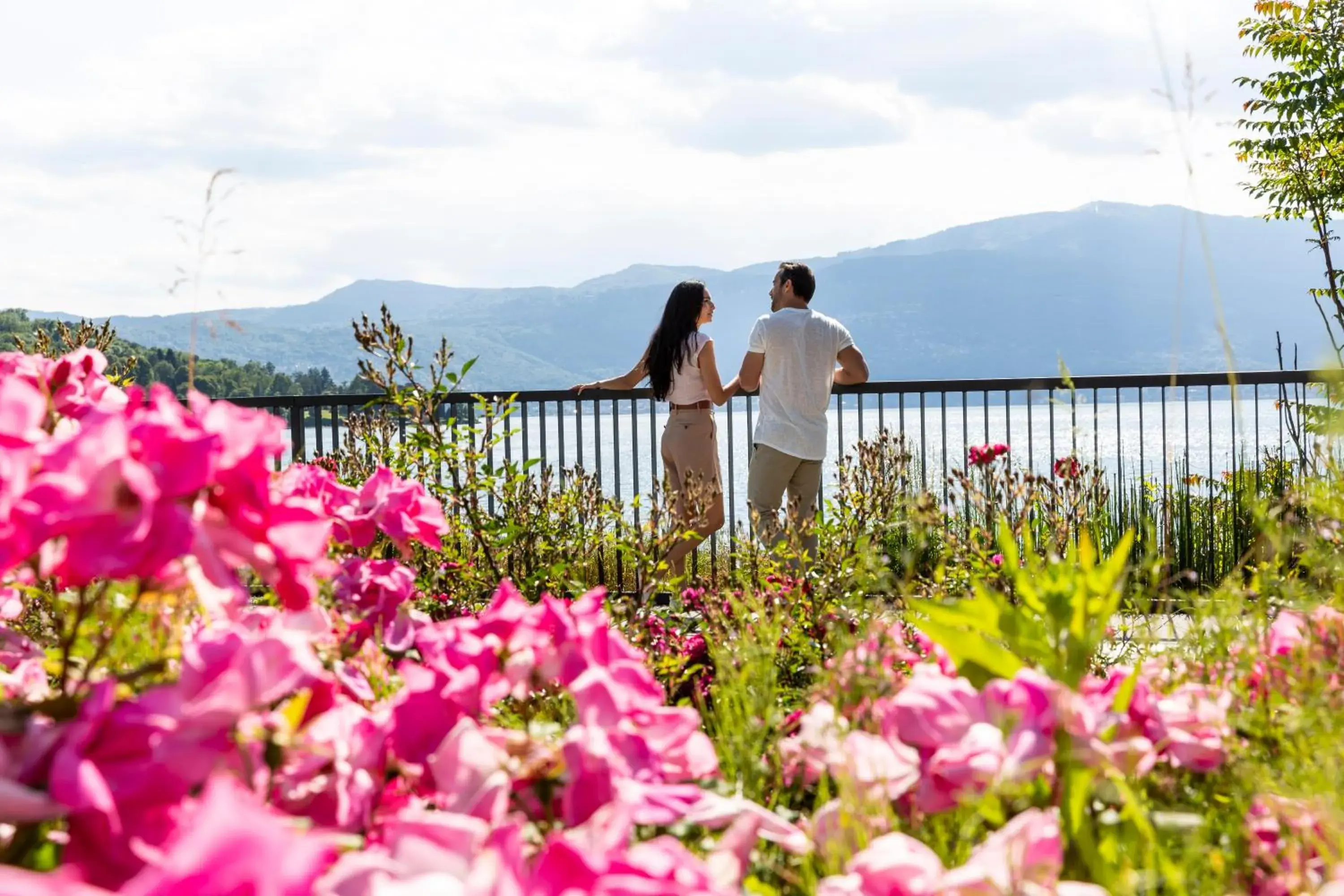 Garden in Hotel de Charme Laveno