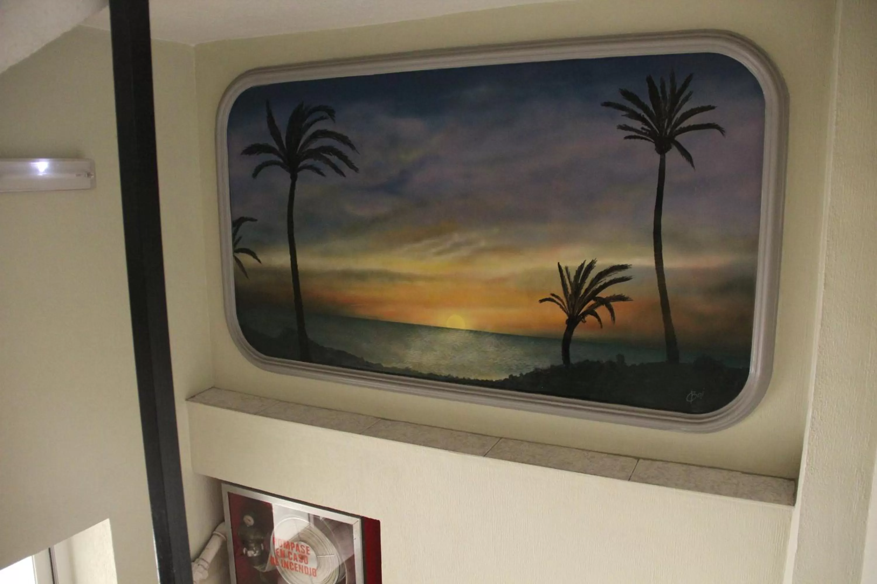 Decorative detail in Hotel Cano