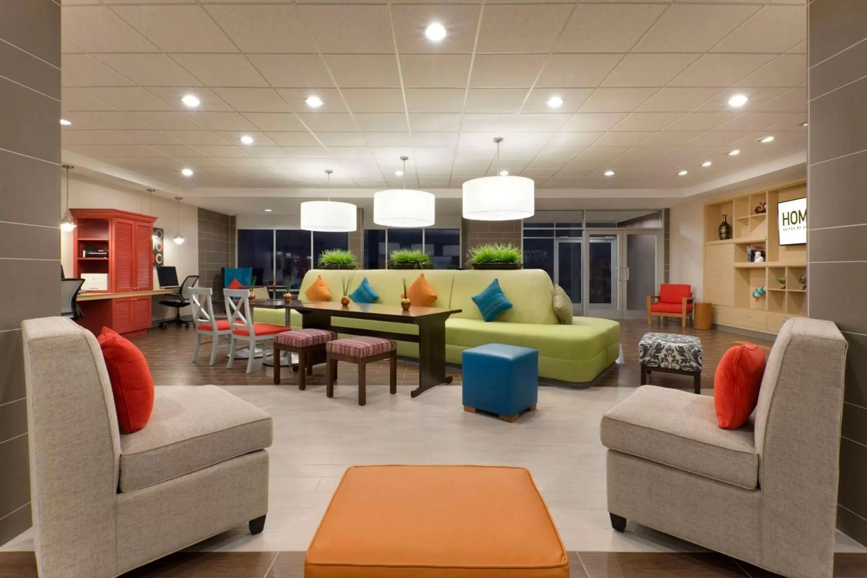 Lobby or reception, Lounge/Bar in Home2 Suites by Hilton Houston Pasadena