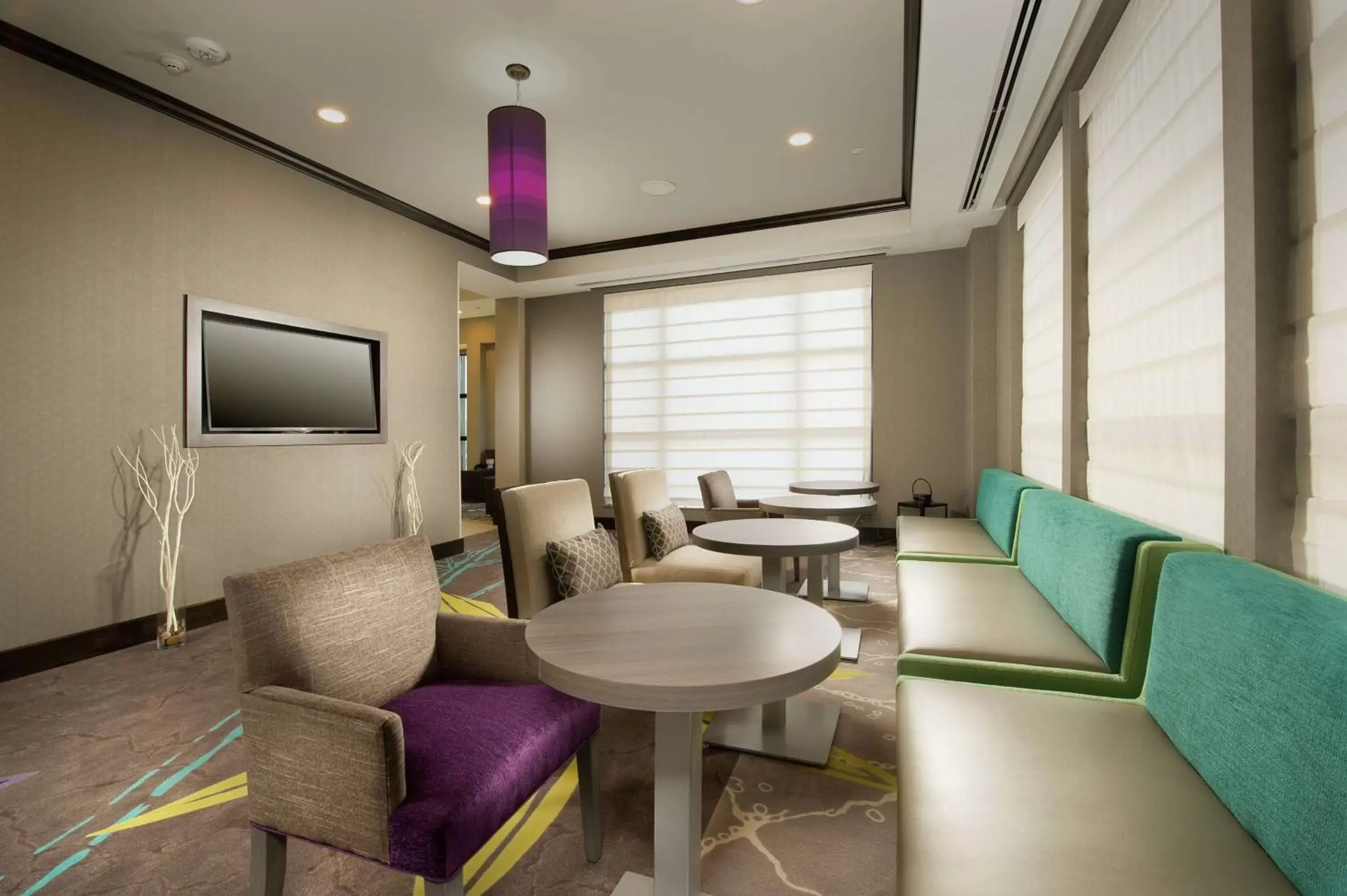 Lobby or reception, Lounge/Bar in Hilton Garden Inn College Station