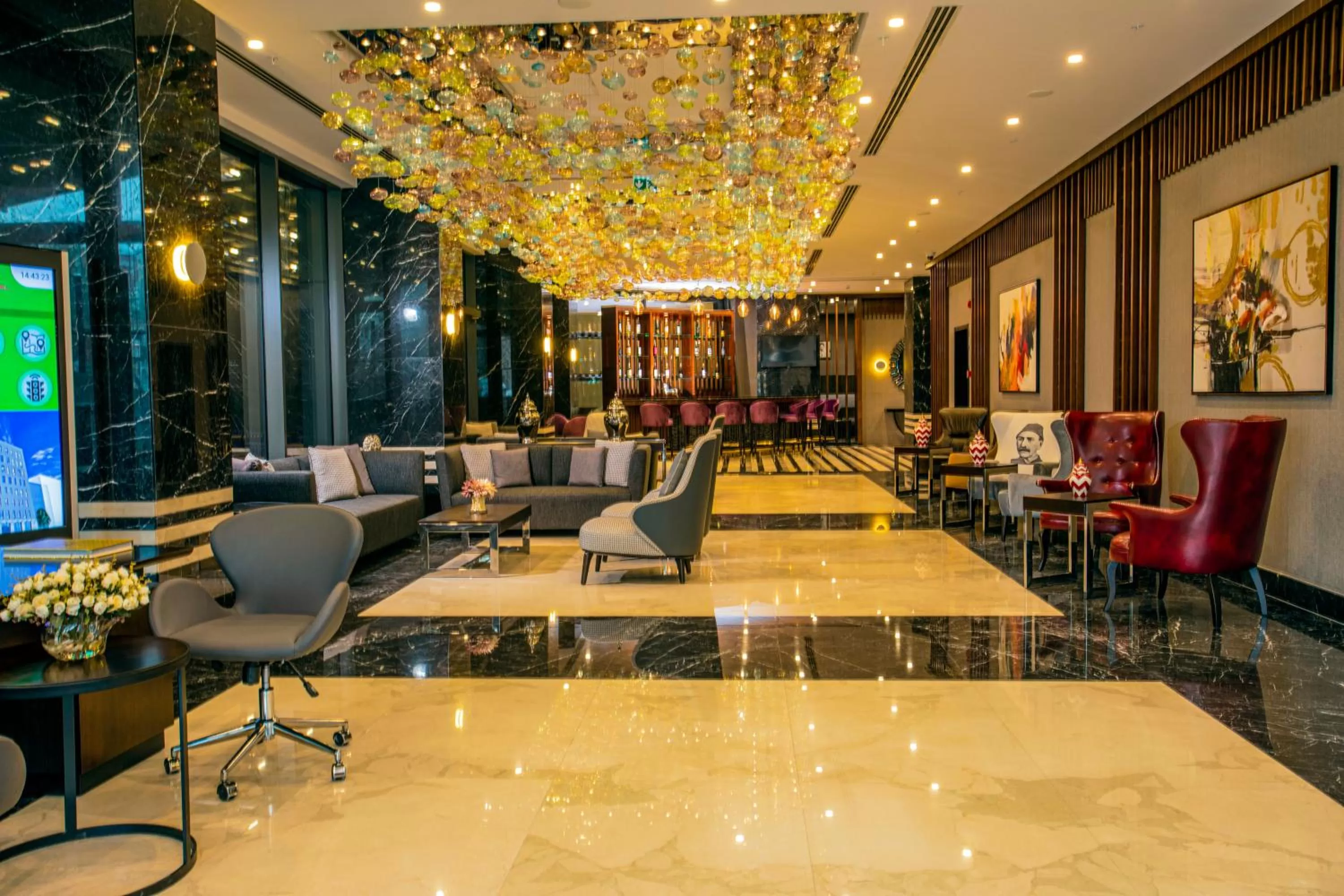Lobby or reception in CHER HOTEL&SPA İstanbul Beyoğlu