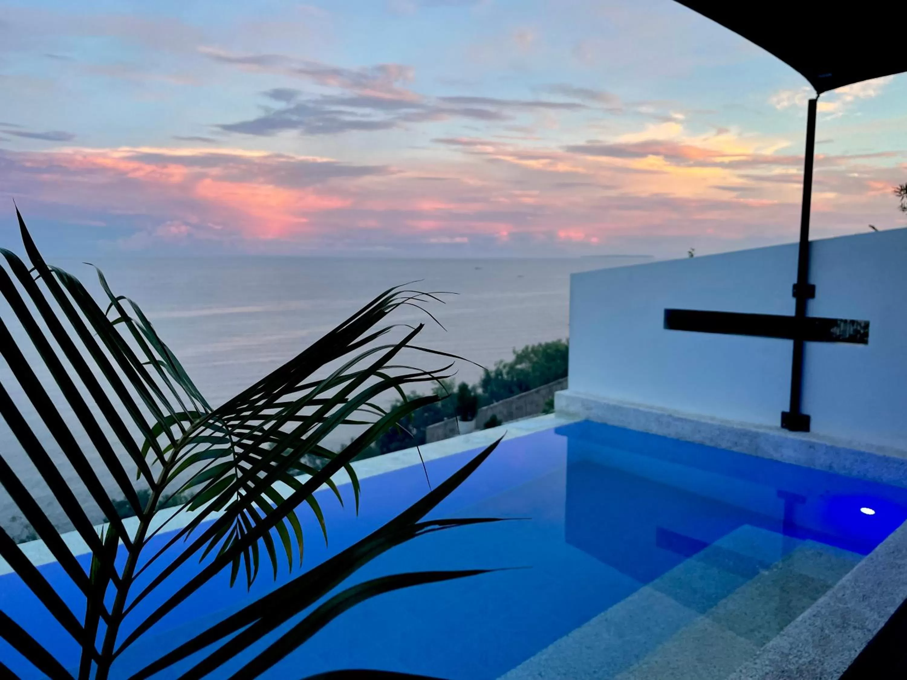 Pool view in Epic Suites Bohol ADULTS ONLY