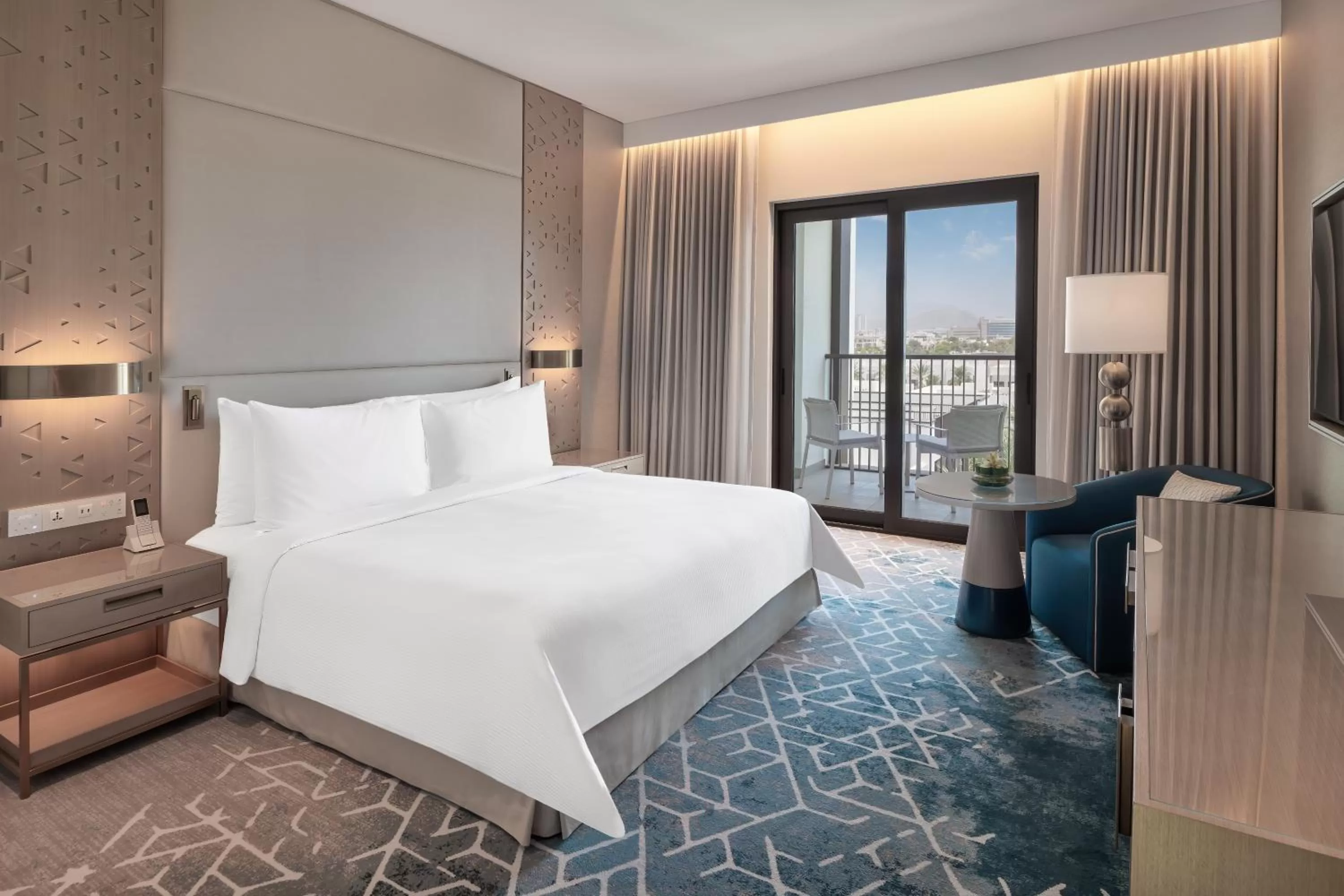 Bedroom, Bed in Palace Beach Resort Fujairah