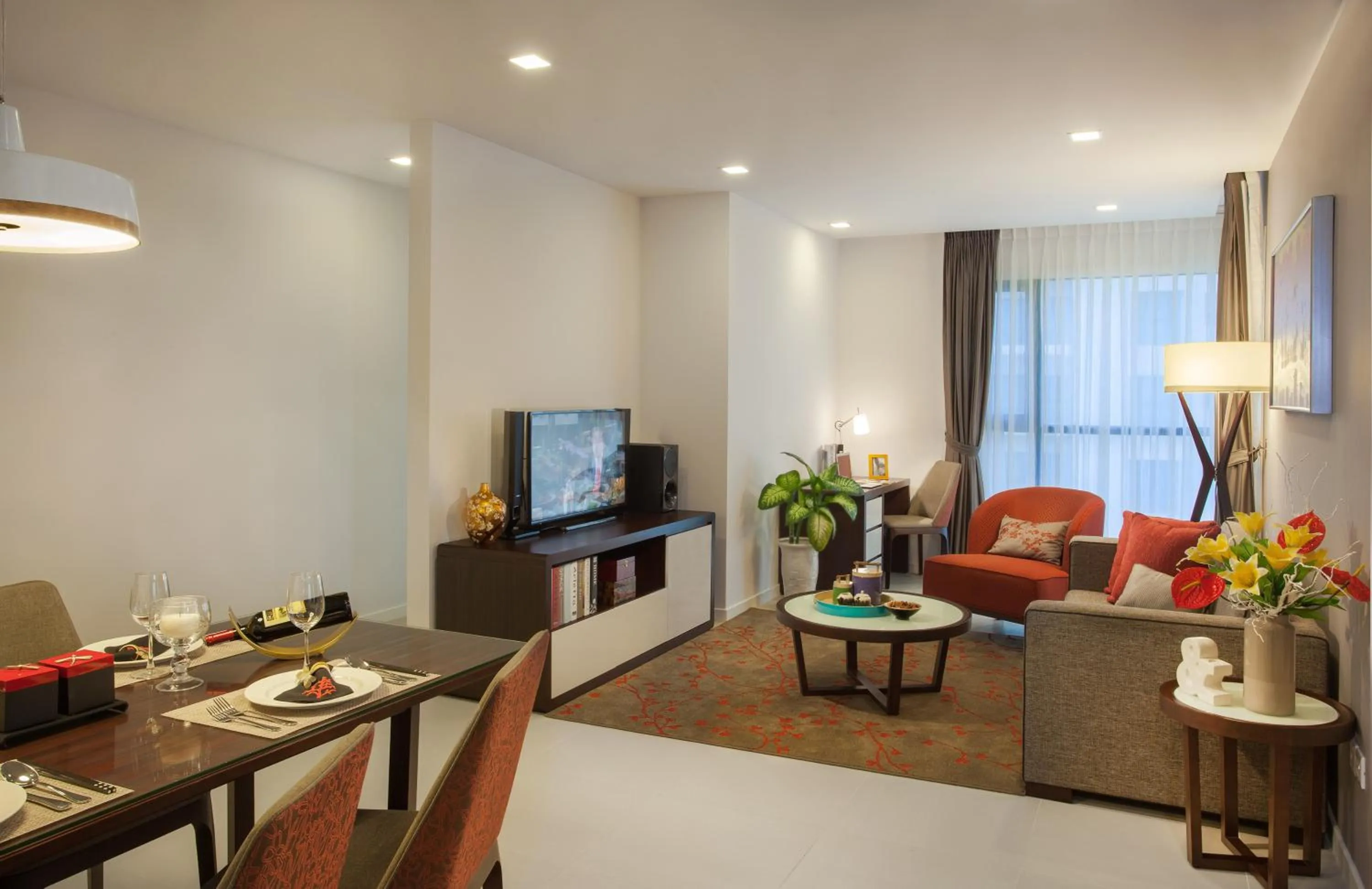 Kitchen or kitchenette in Somerset Central TD Hai Phong City