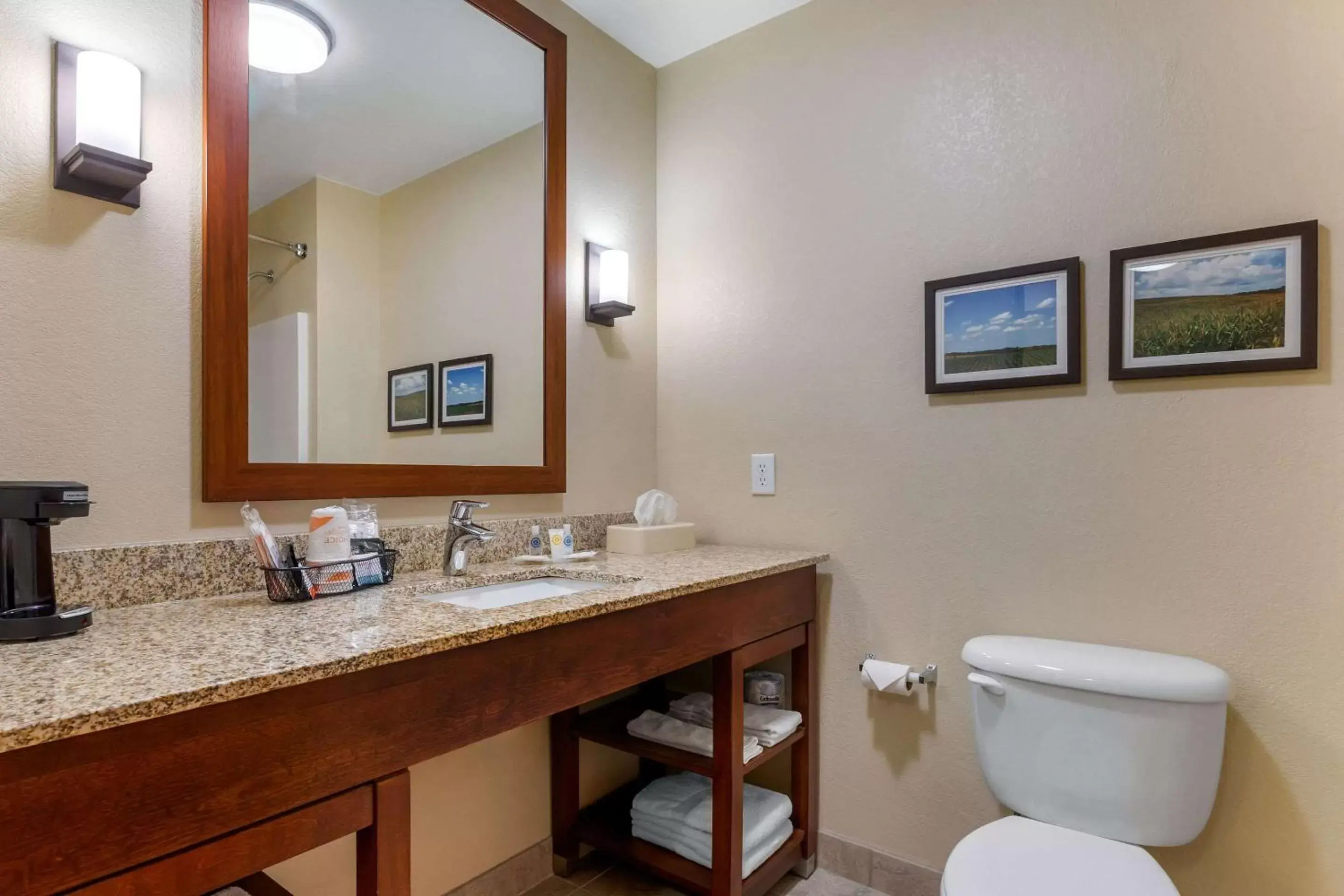 Photo of the whole room, Bathroom in Comfort Suites Burlington