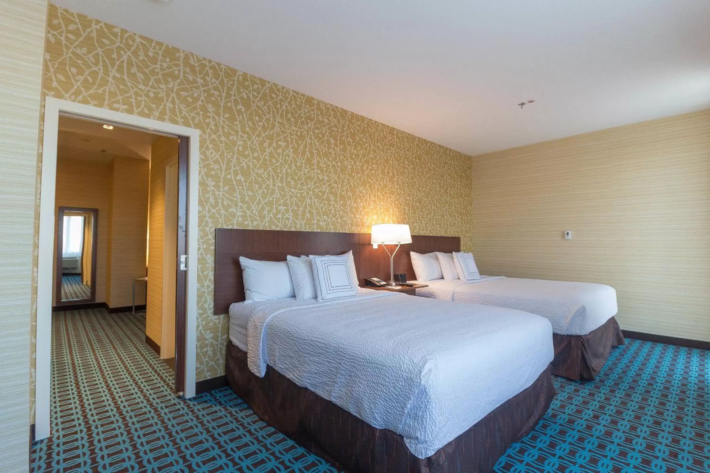 Bedroom, Bed in Fairfield Inn & Suites by Marriott Regina