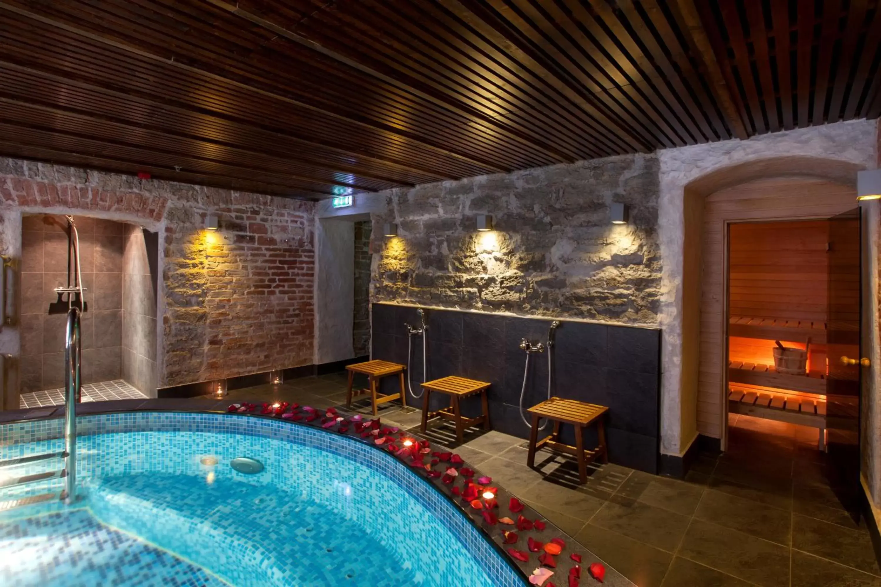 Spa and wellness centre/facilities, Swimming Pool in The von Stackelberg Hotel Tallinn