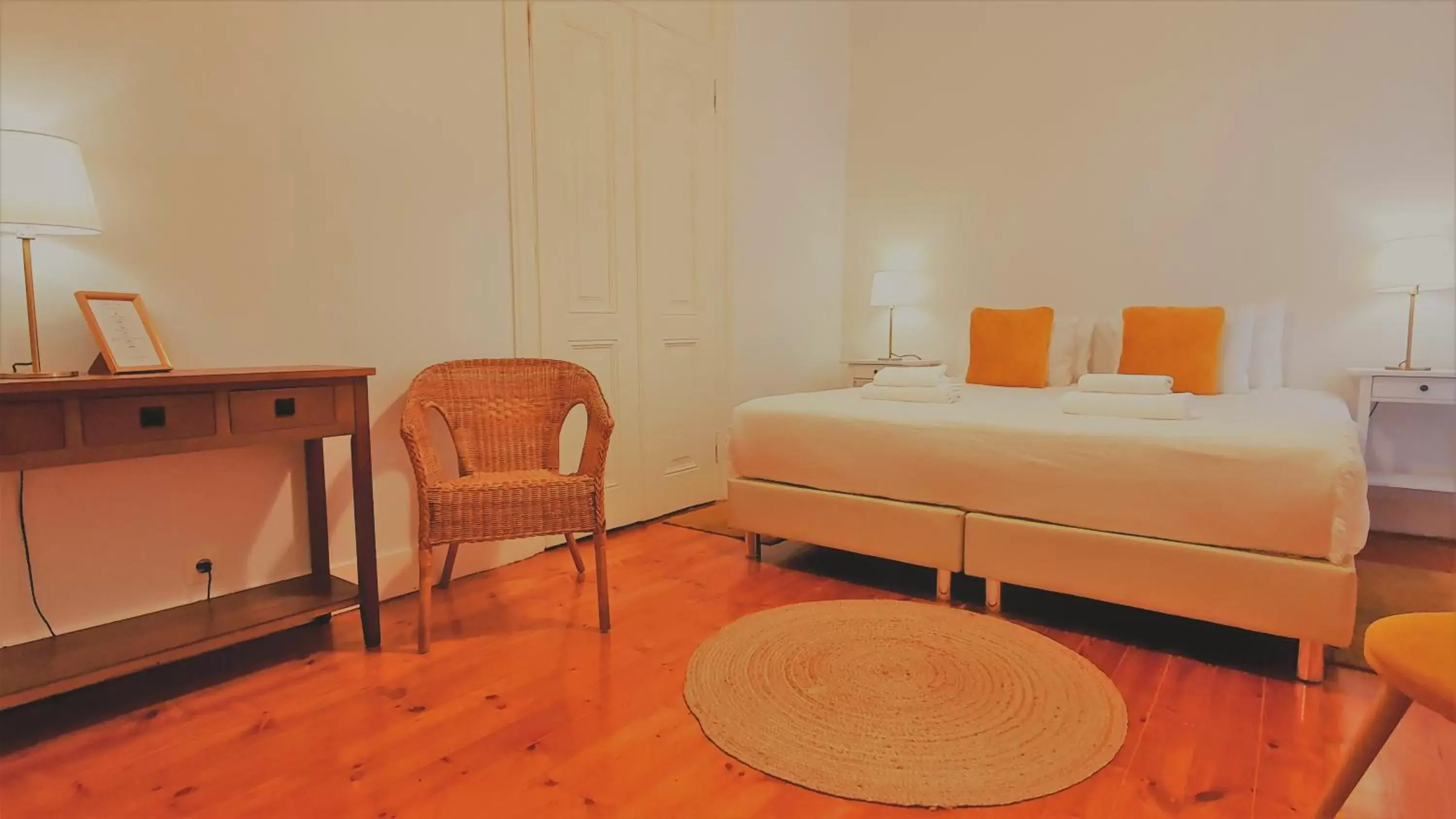 Bed in Chalet D´Ávila Guest House