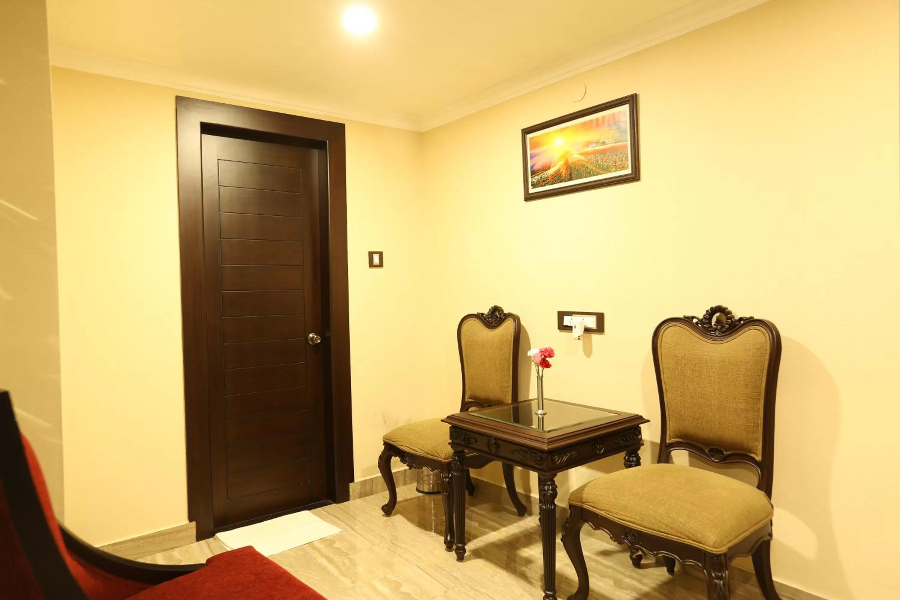 Living room in Hotel Atithi