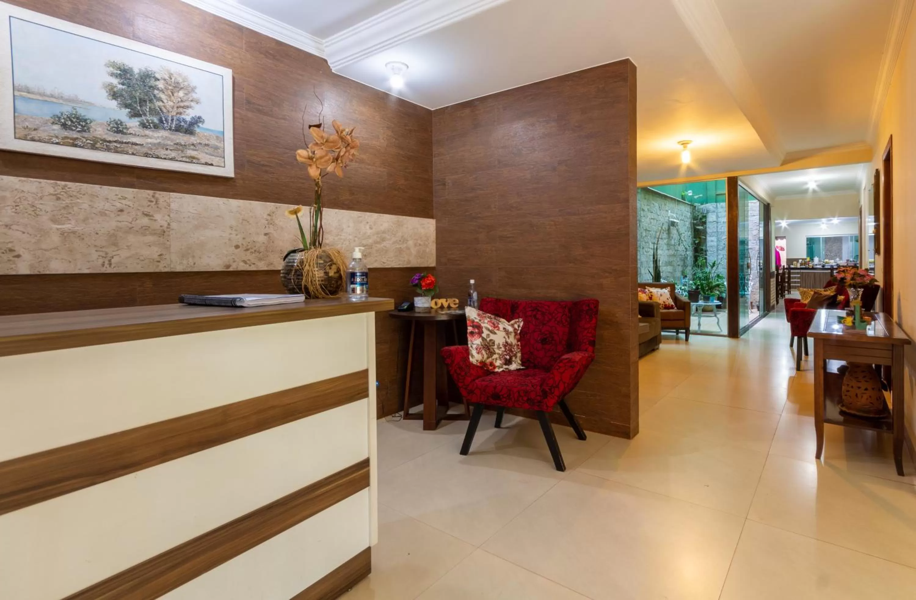 Lobby or reception in Pousada Jardim Brasília