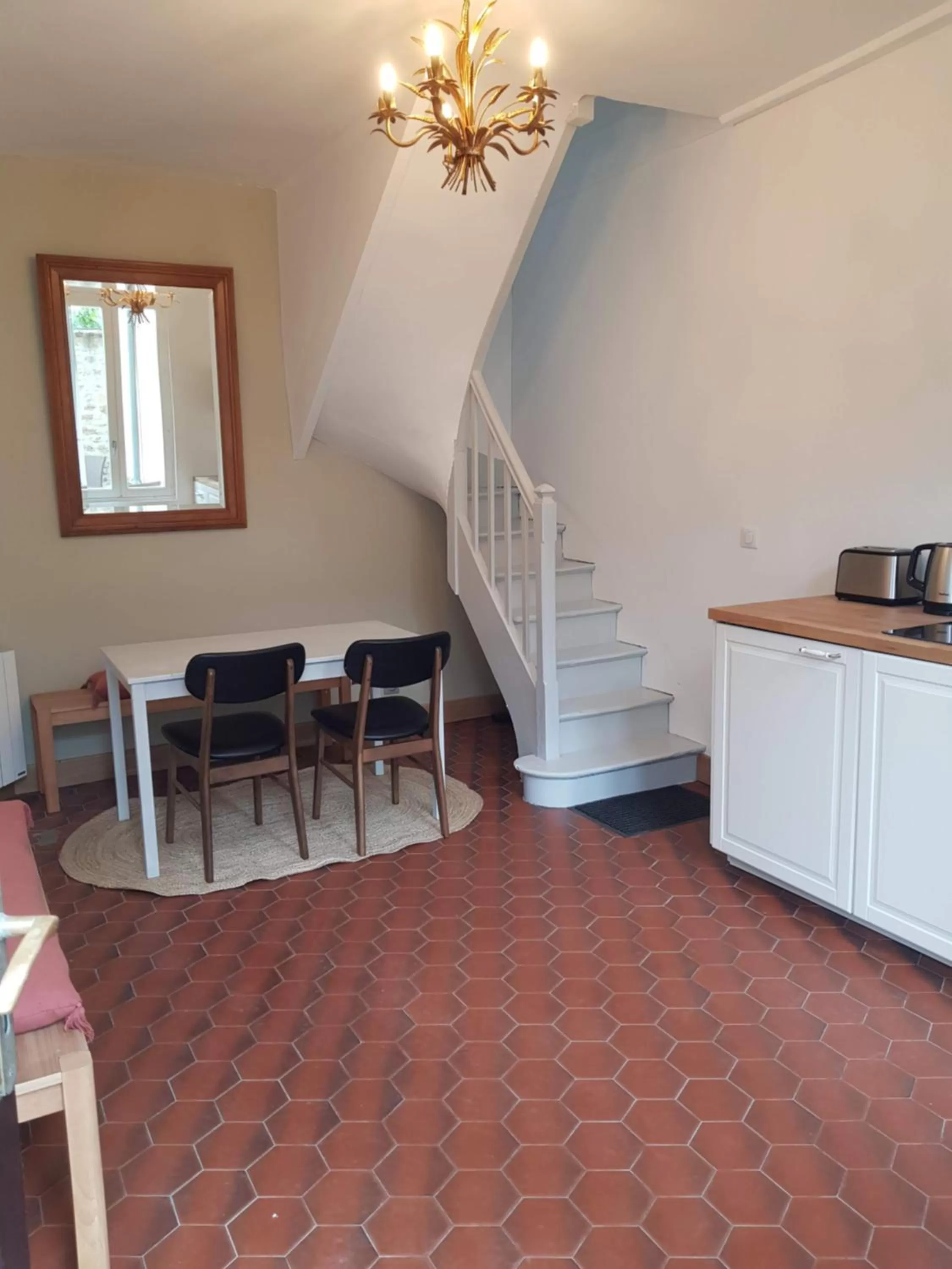 Dining area in Les Cabines