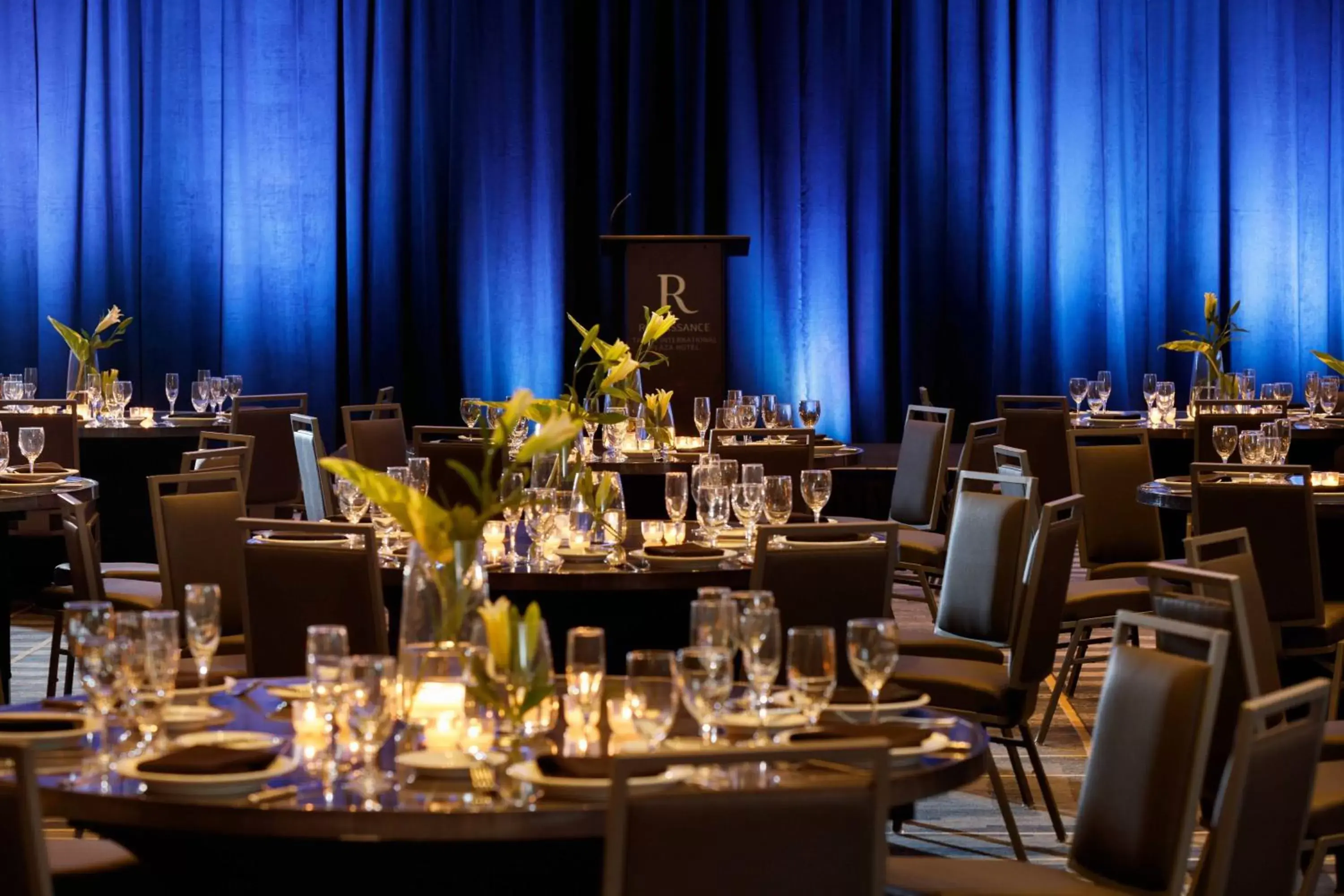 Meeting/conference room, Restaurant/Places to Eat in Renaissance Tampa International Plaza Hotel