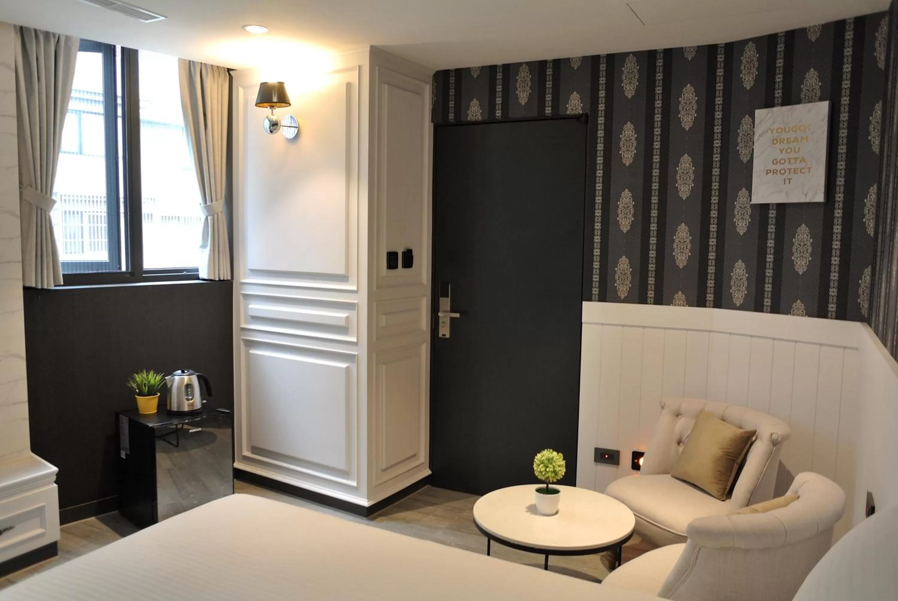 On site, Bed in K HOTEL