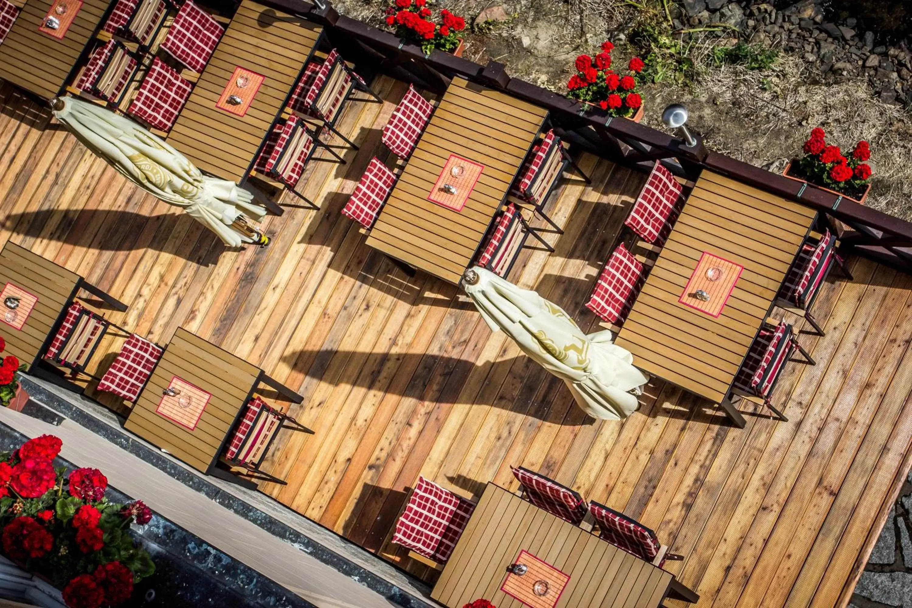 Balcony/Terrace in Hotel Dvorak Cesky Krumlov