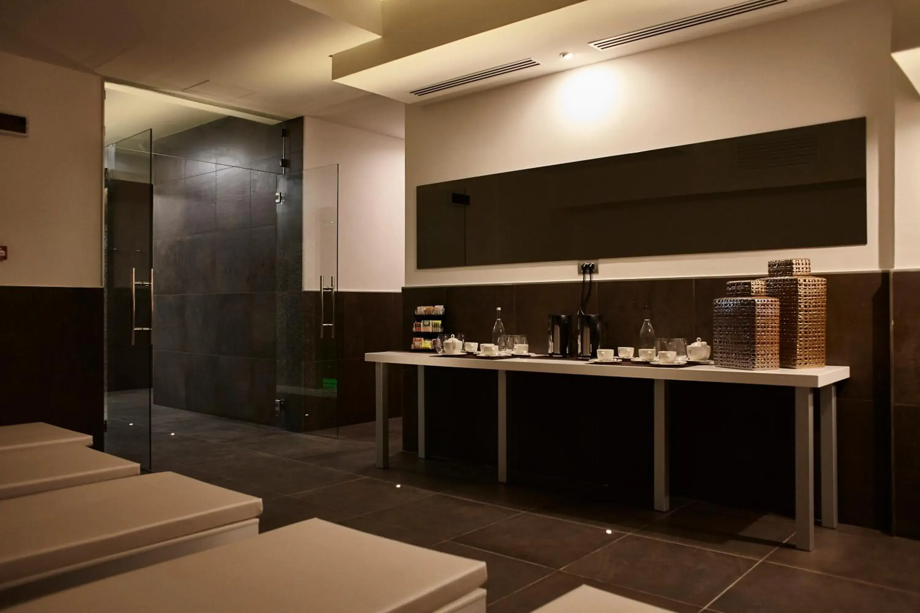 Spa and wellness centre/facilities, Kitchen/Kitchenette in Grieco Business & Spa Hotel