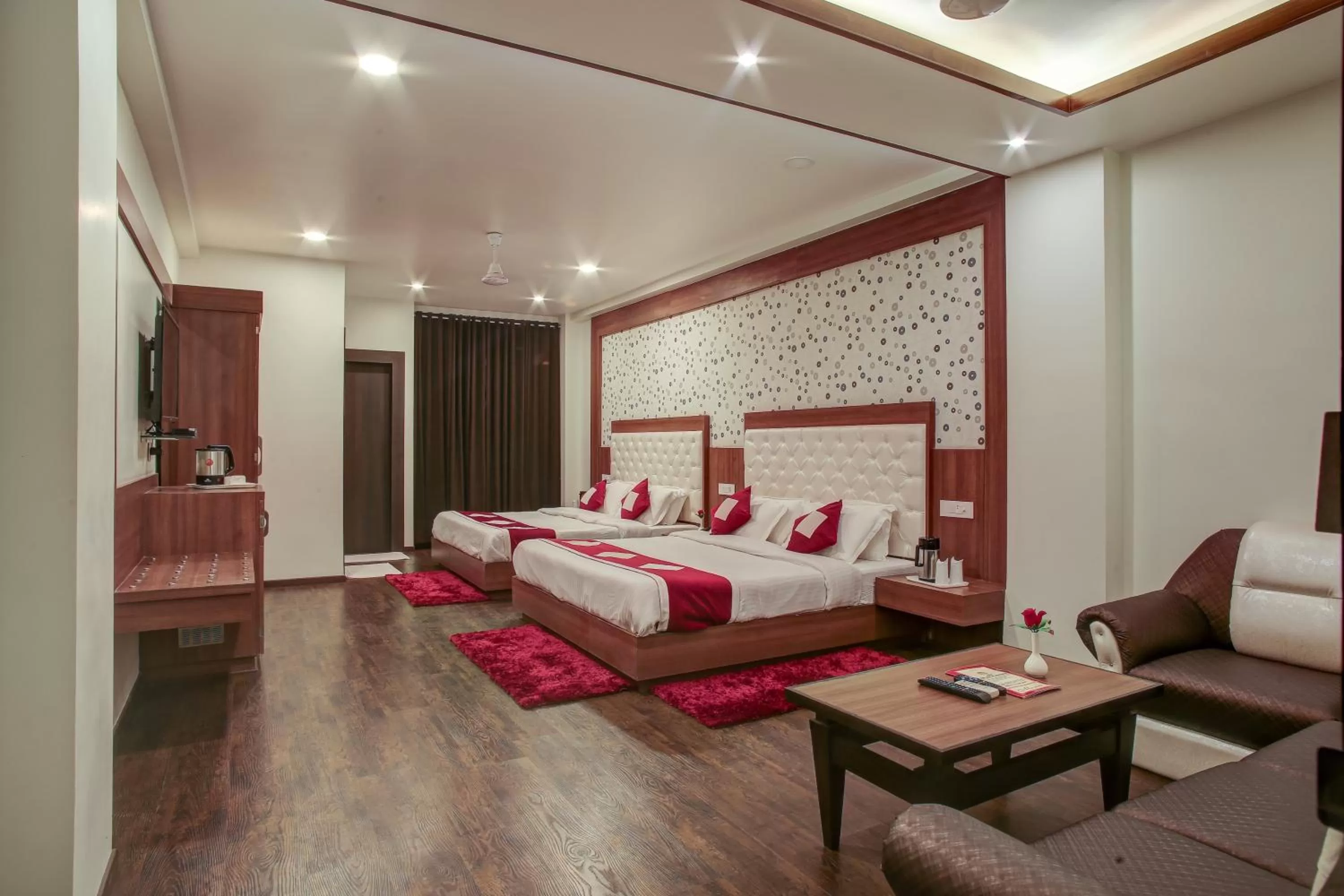 Family Room  with Banganga / Helipad Transfers in Hotel The Royal Krishna