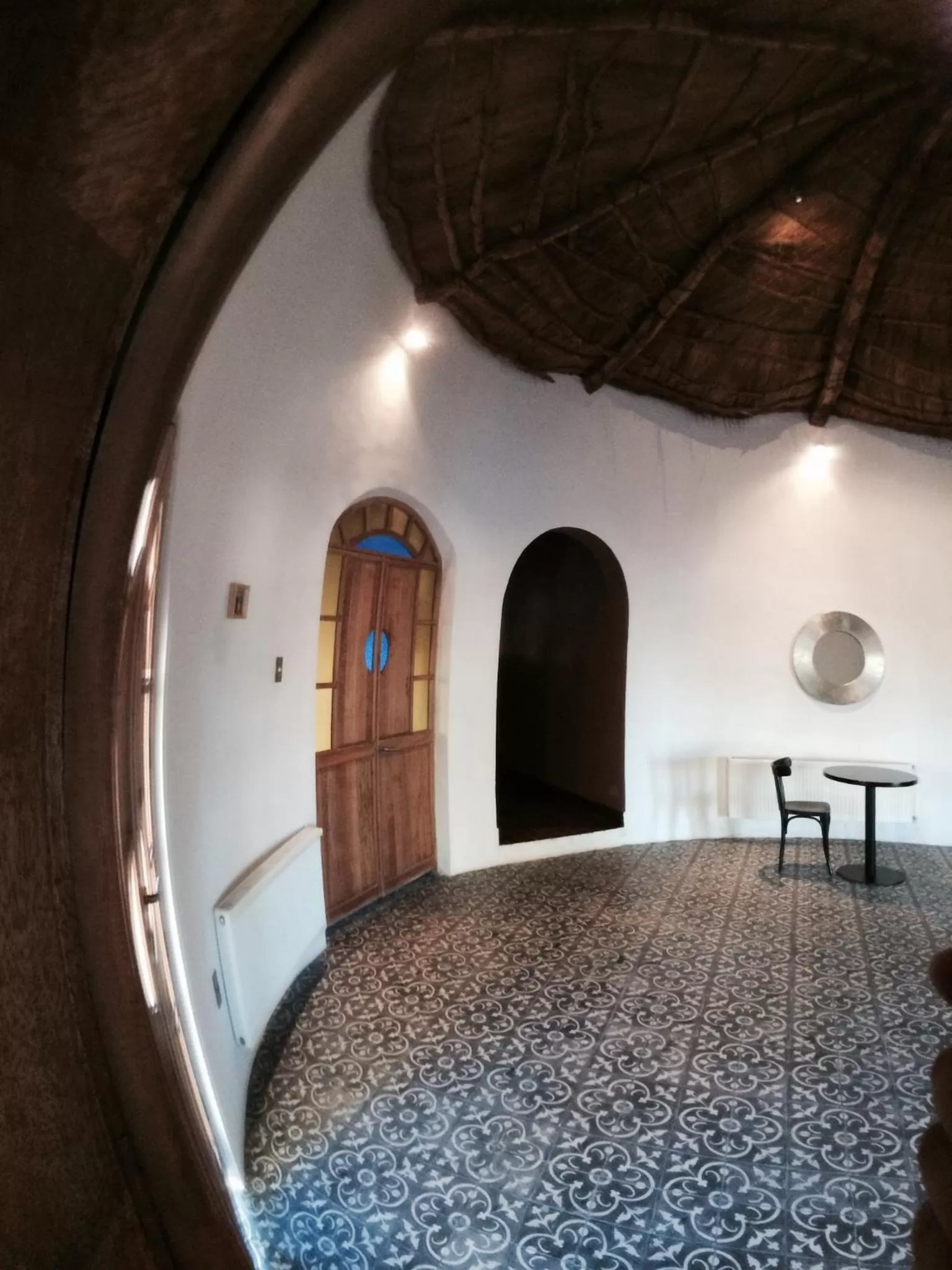 Lounge or bar, Bed in Hotel La Aldea