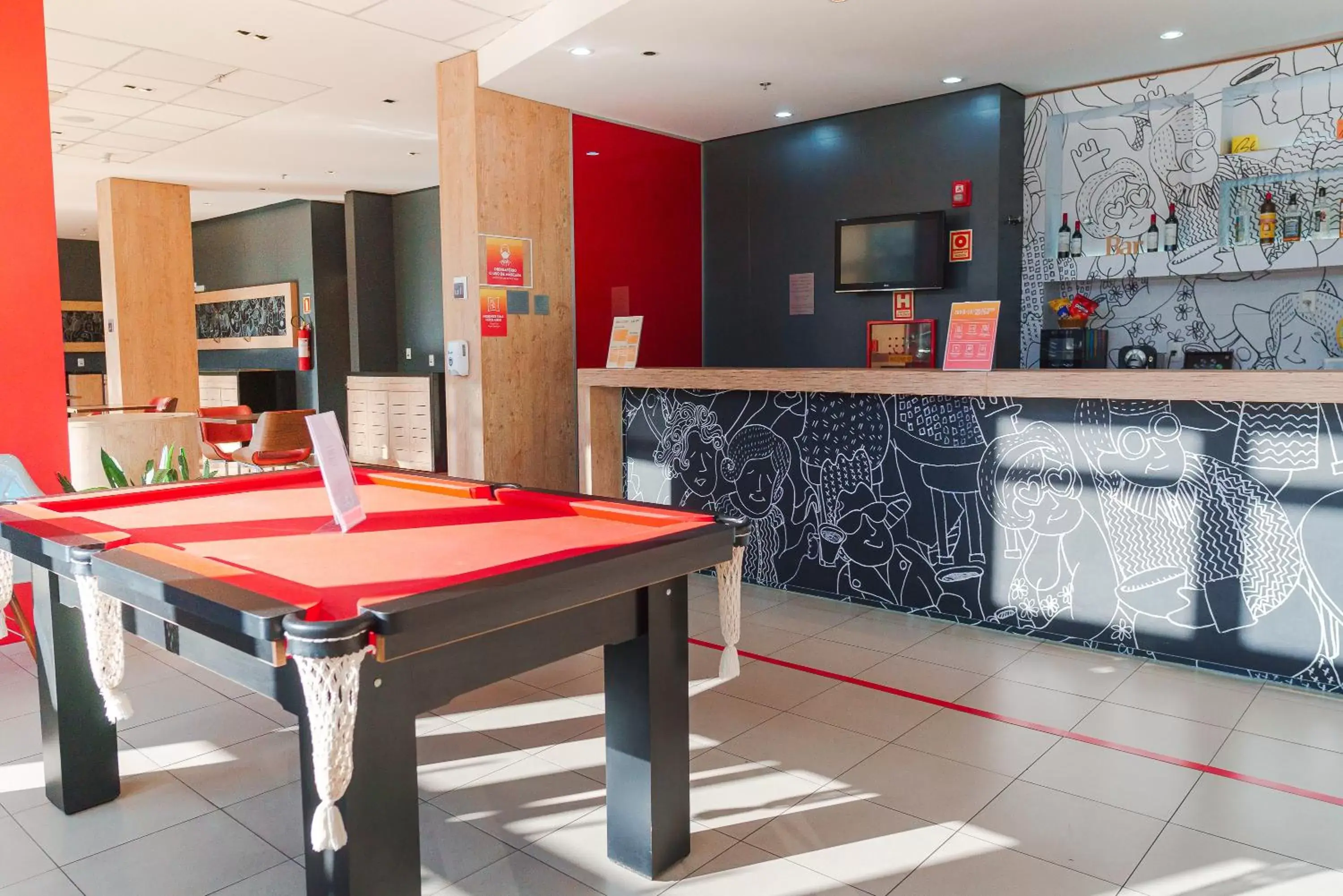 Lobby or reception, Billiards in ibis Novo Hamburgo