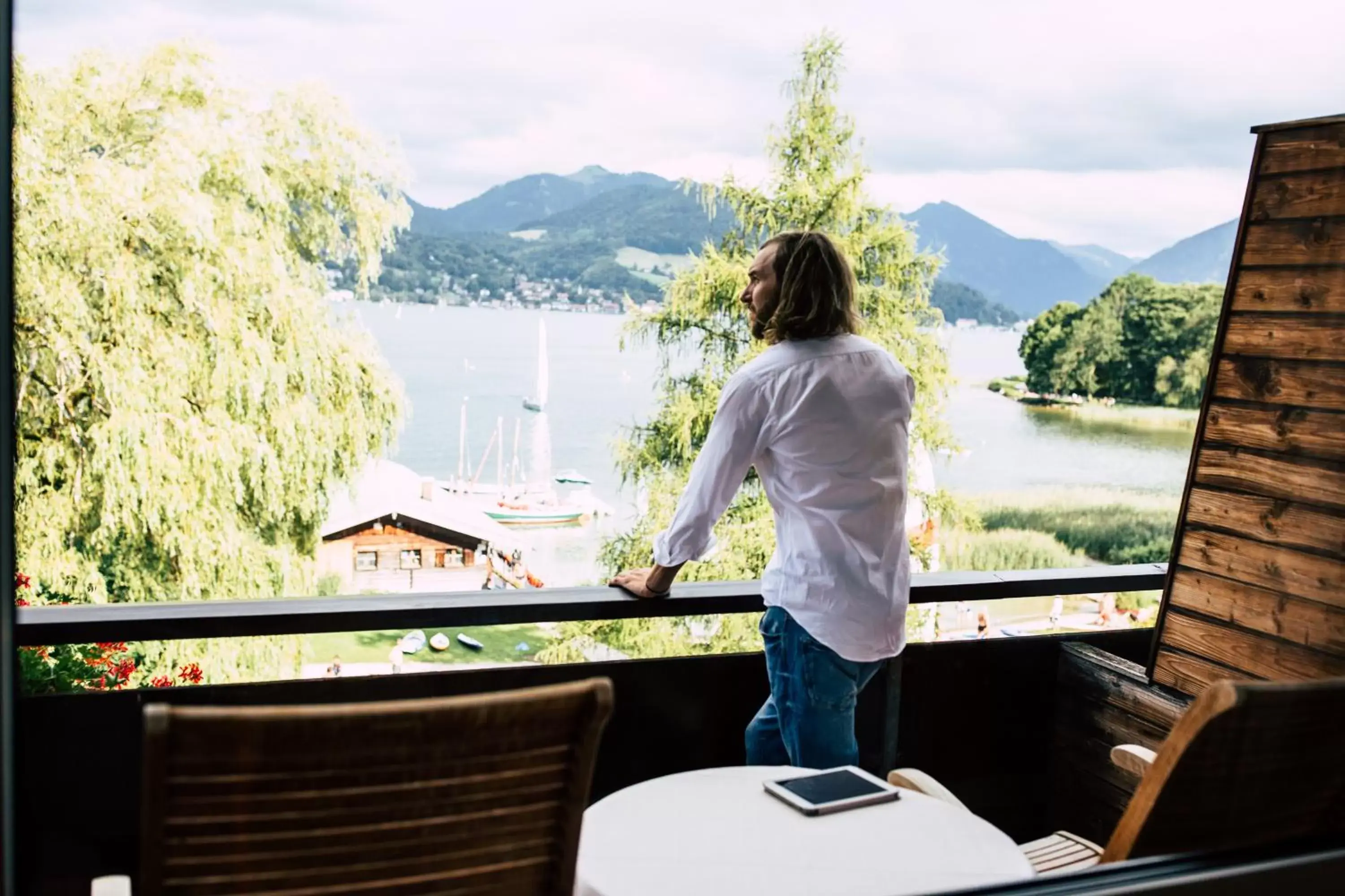 Lake view in Hotel Terrassenhof