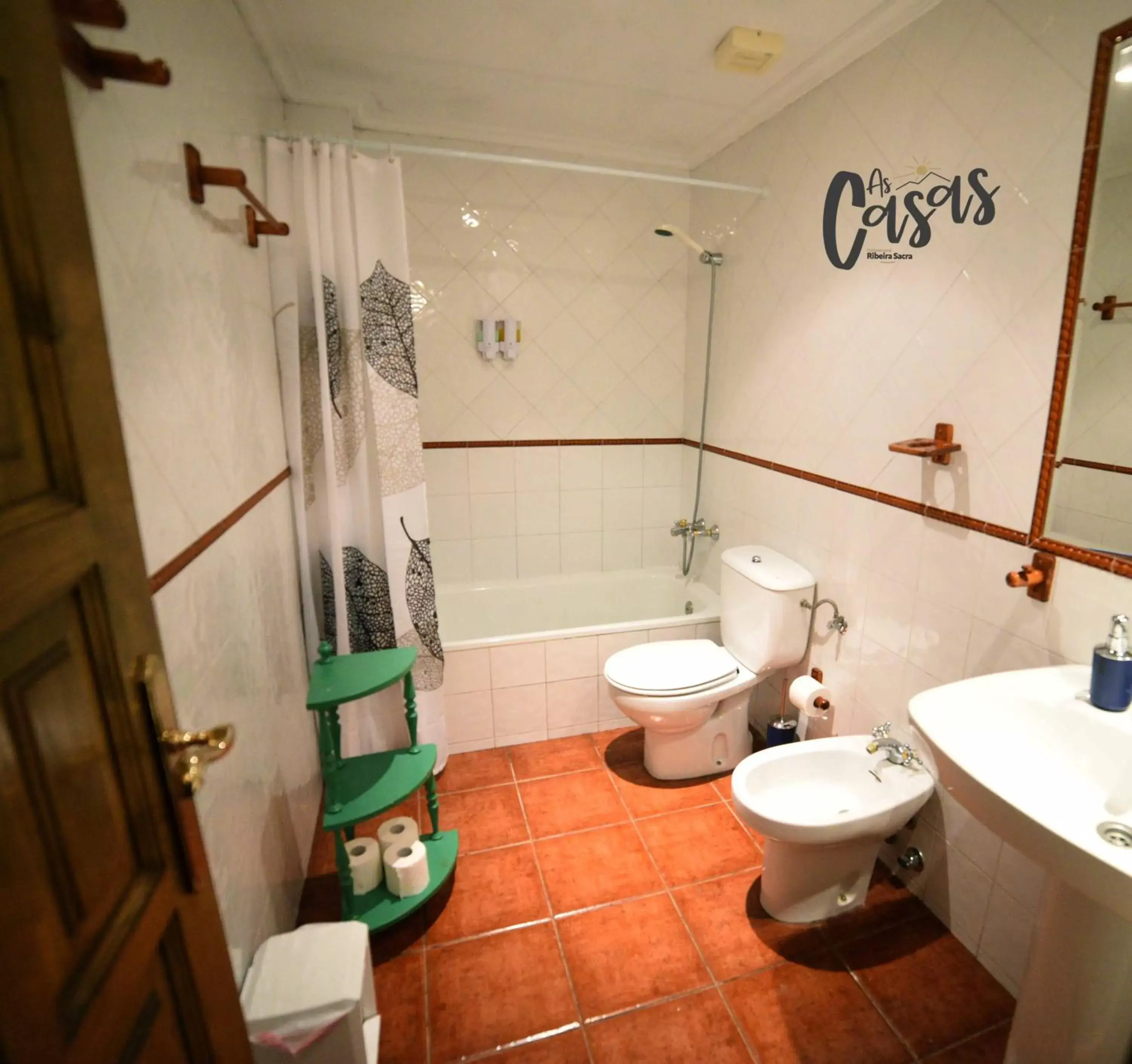 Bathroom in As Casas Ribeira Sacra