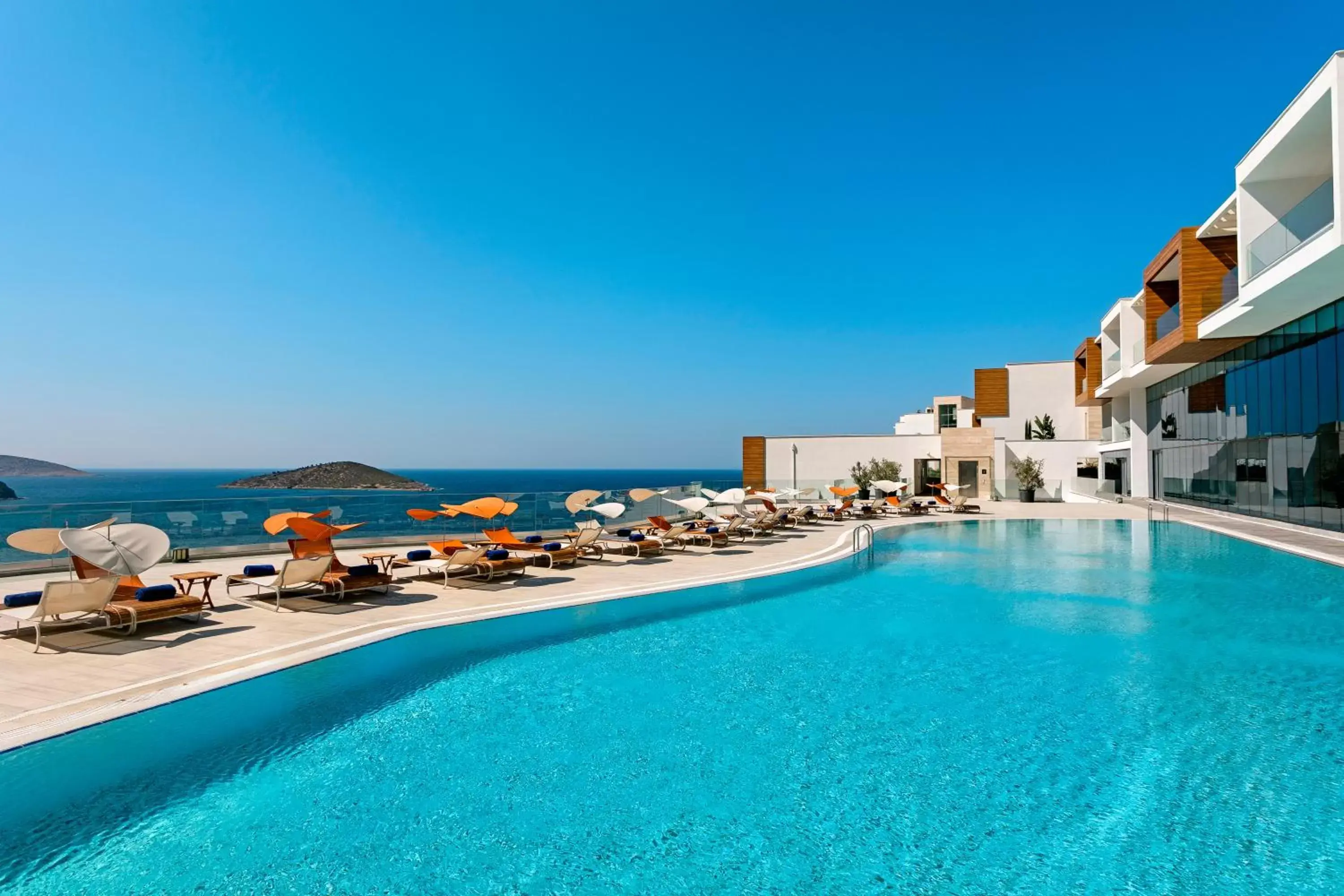 Pool view, Swimming Pool in Sirene Luxury Hotel Bodrum