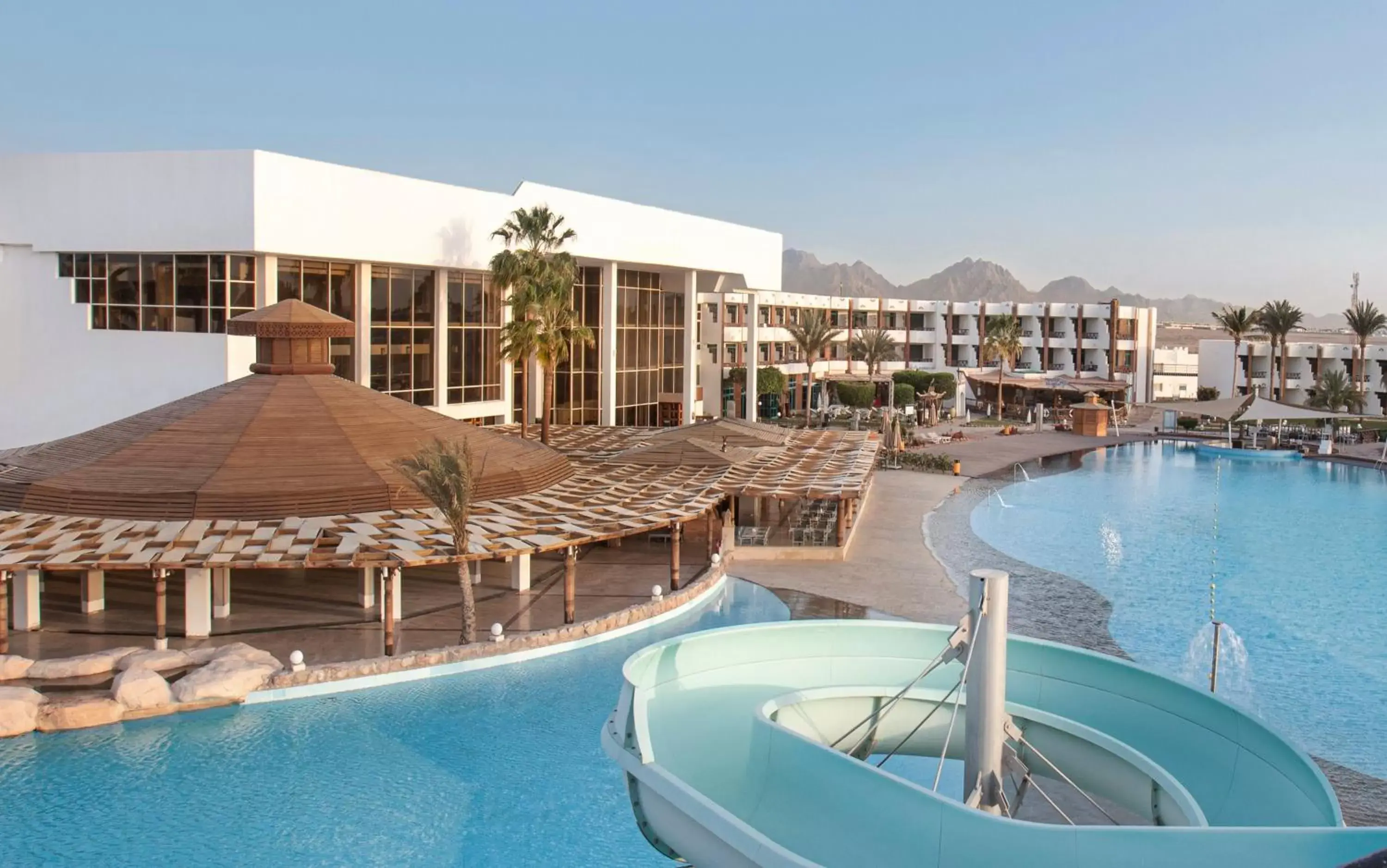 Property building, Swimming Pool in Pyramisa Beach Resort Sharm El Sheikh