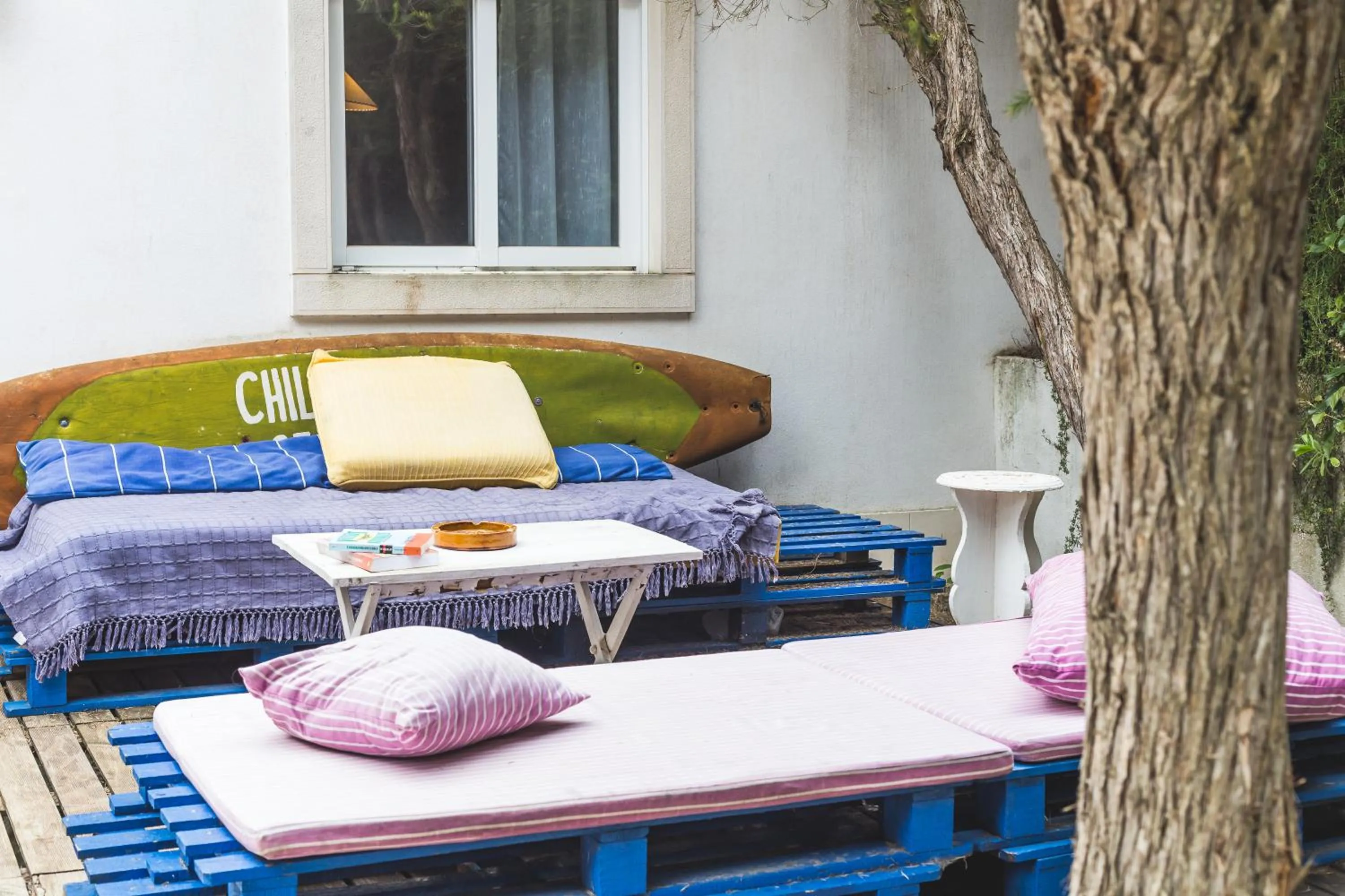 Garden in Ericeira Chill Hill Hostel & Private Rooms