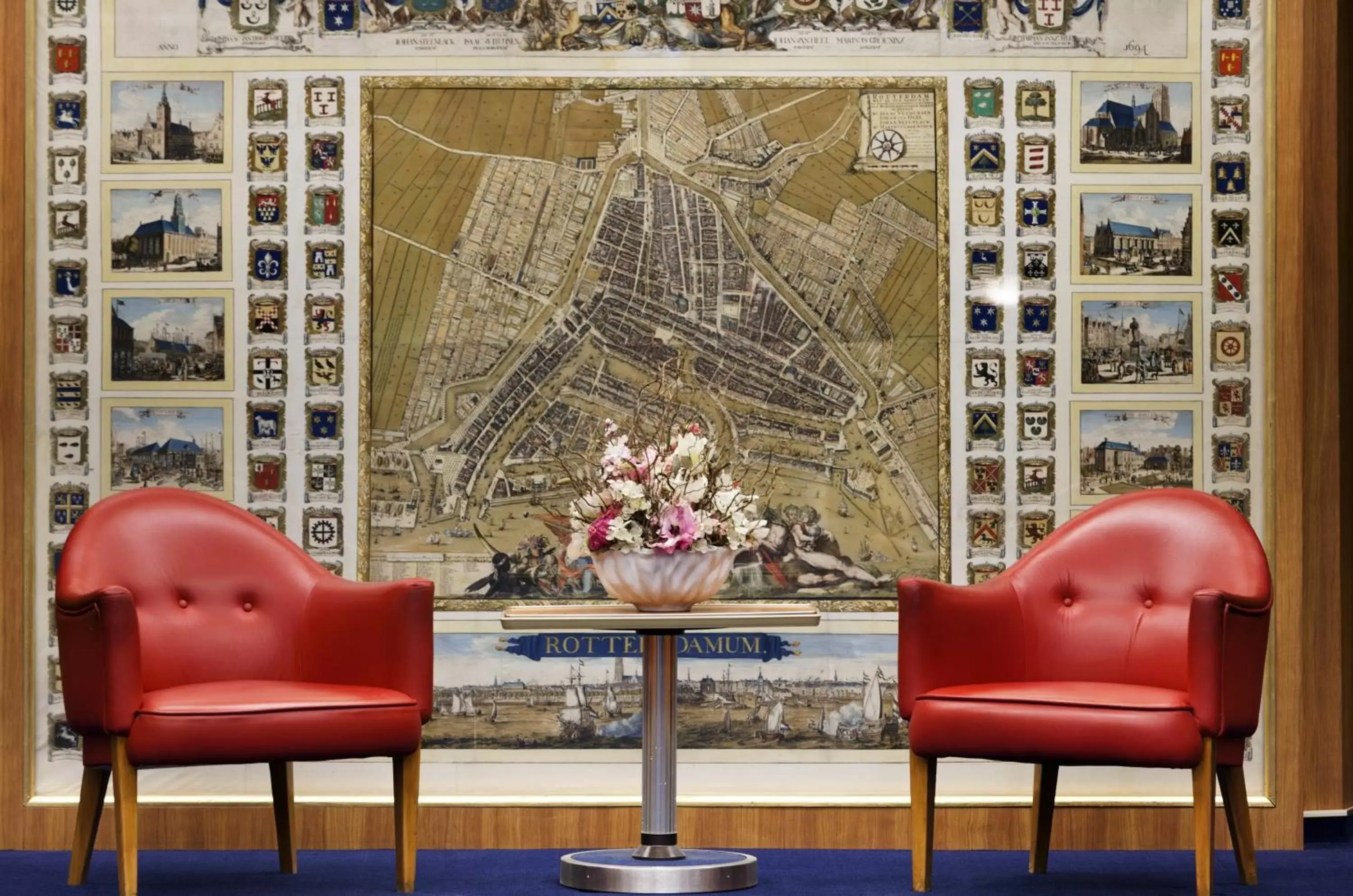 Communal lounge/ TV room, Seating Area in ss Rotterdam Hotel en Restaurants