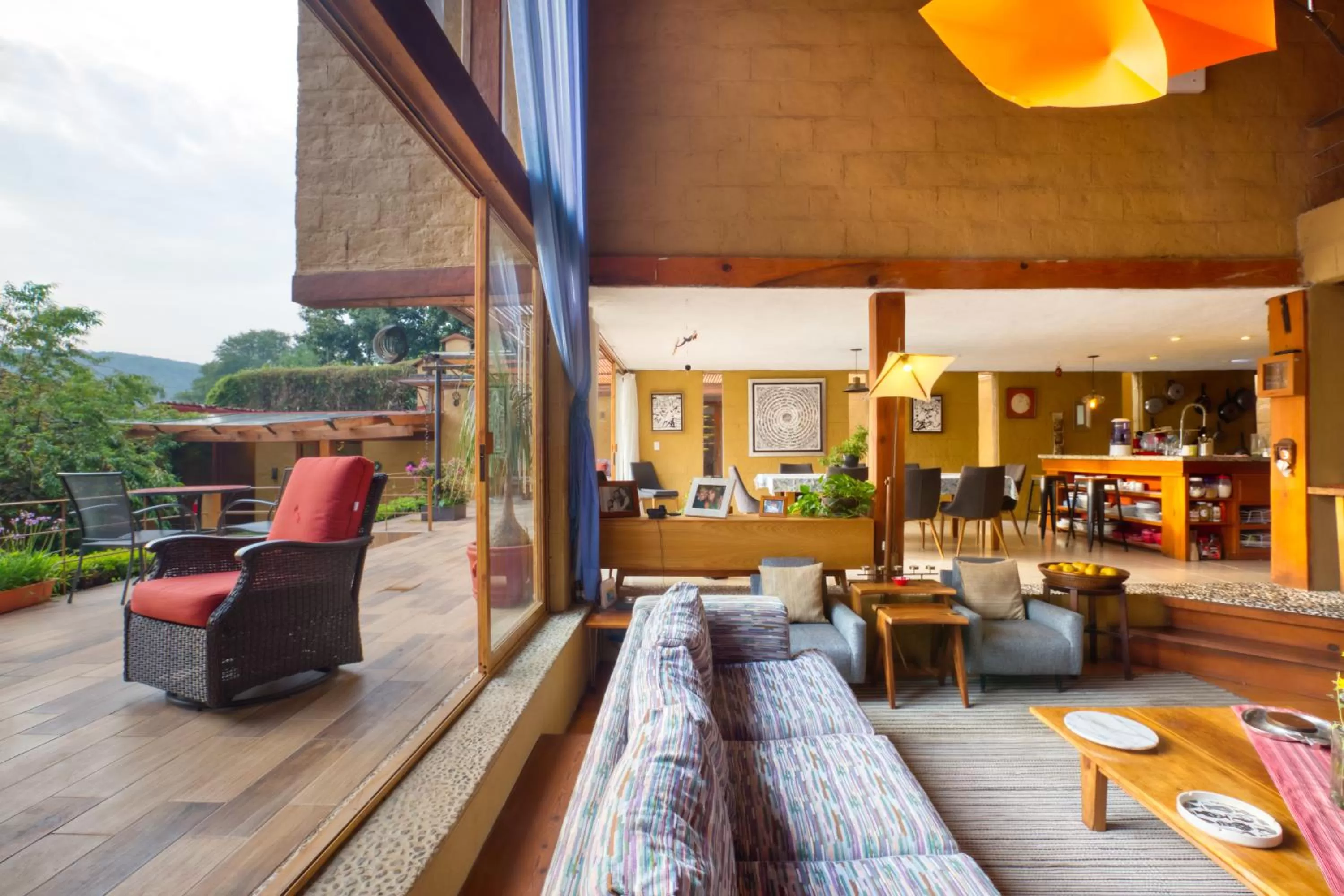 Communal lounge/ TV room in La Joya del Viento