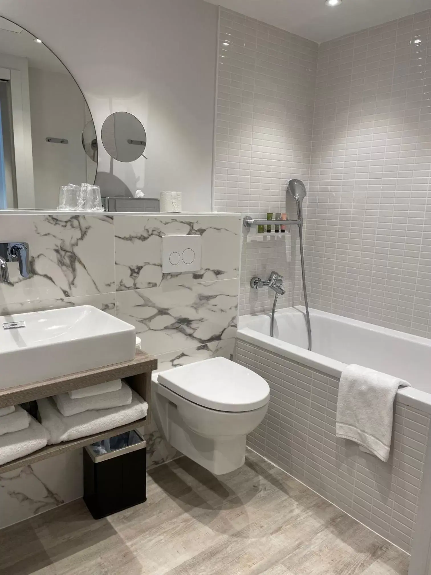 Property building, Bathroom in Citadines Confluent Nantes