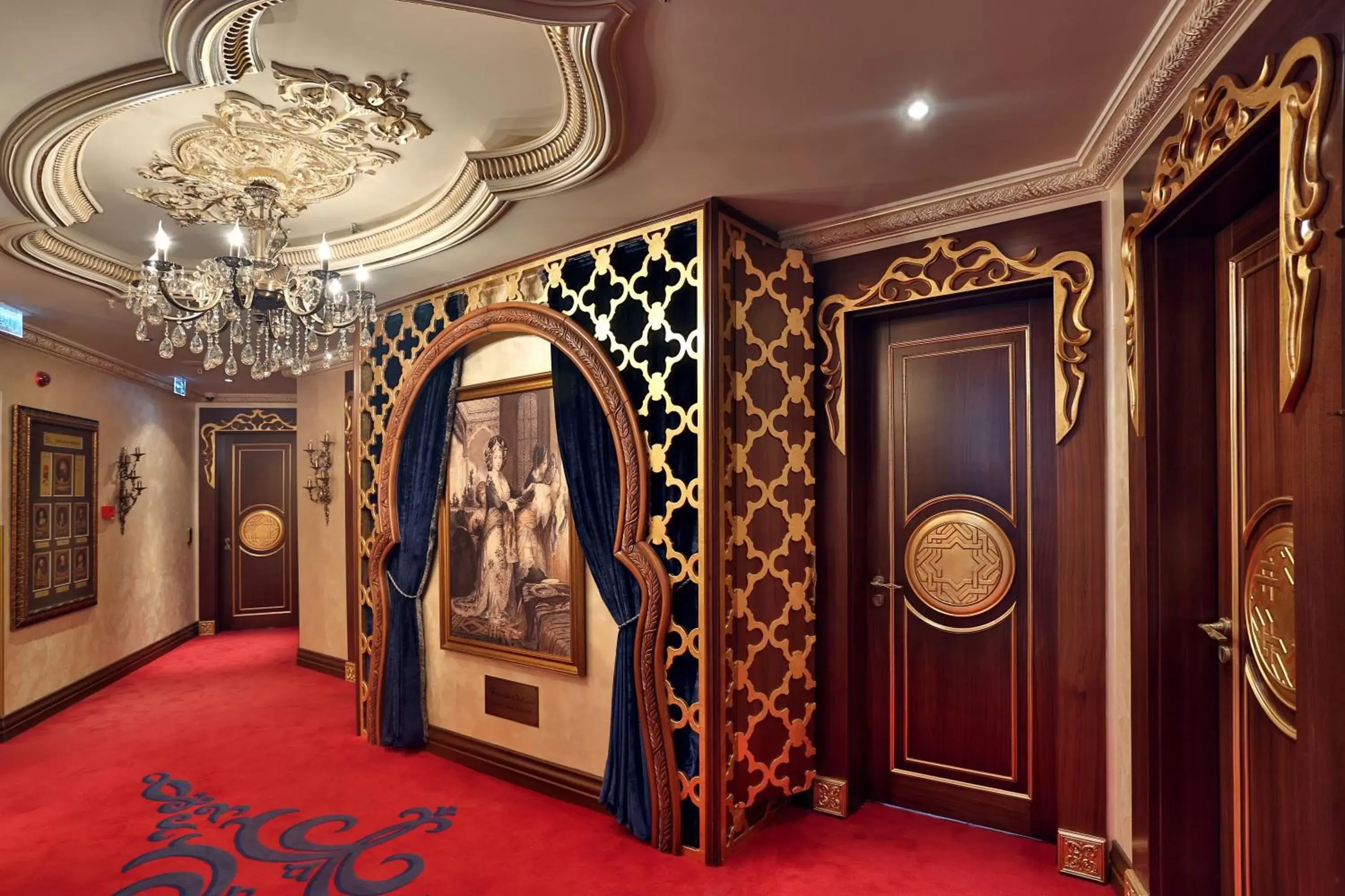 Decorative detail in Daru Sultan Hotels Galata