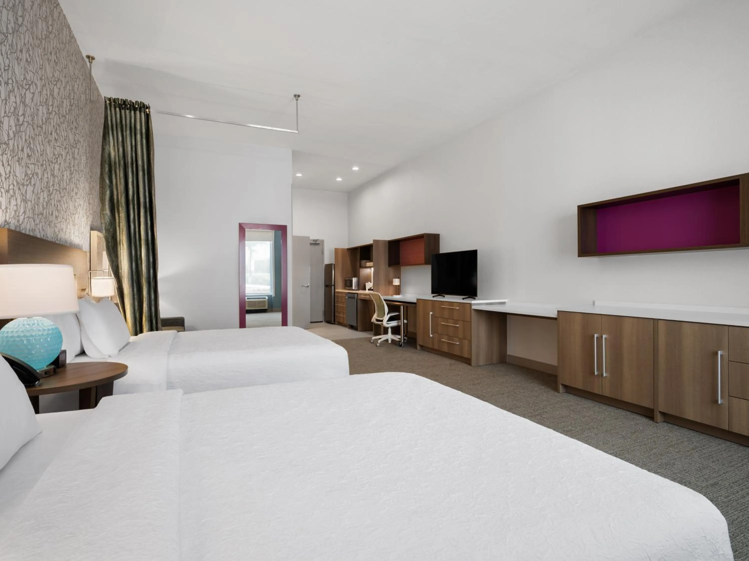 Bedroom, Bed in Home2 Suites By Hilton Round Rock Medical Center