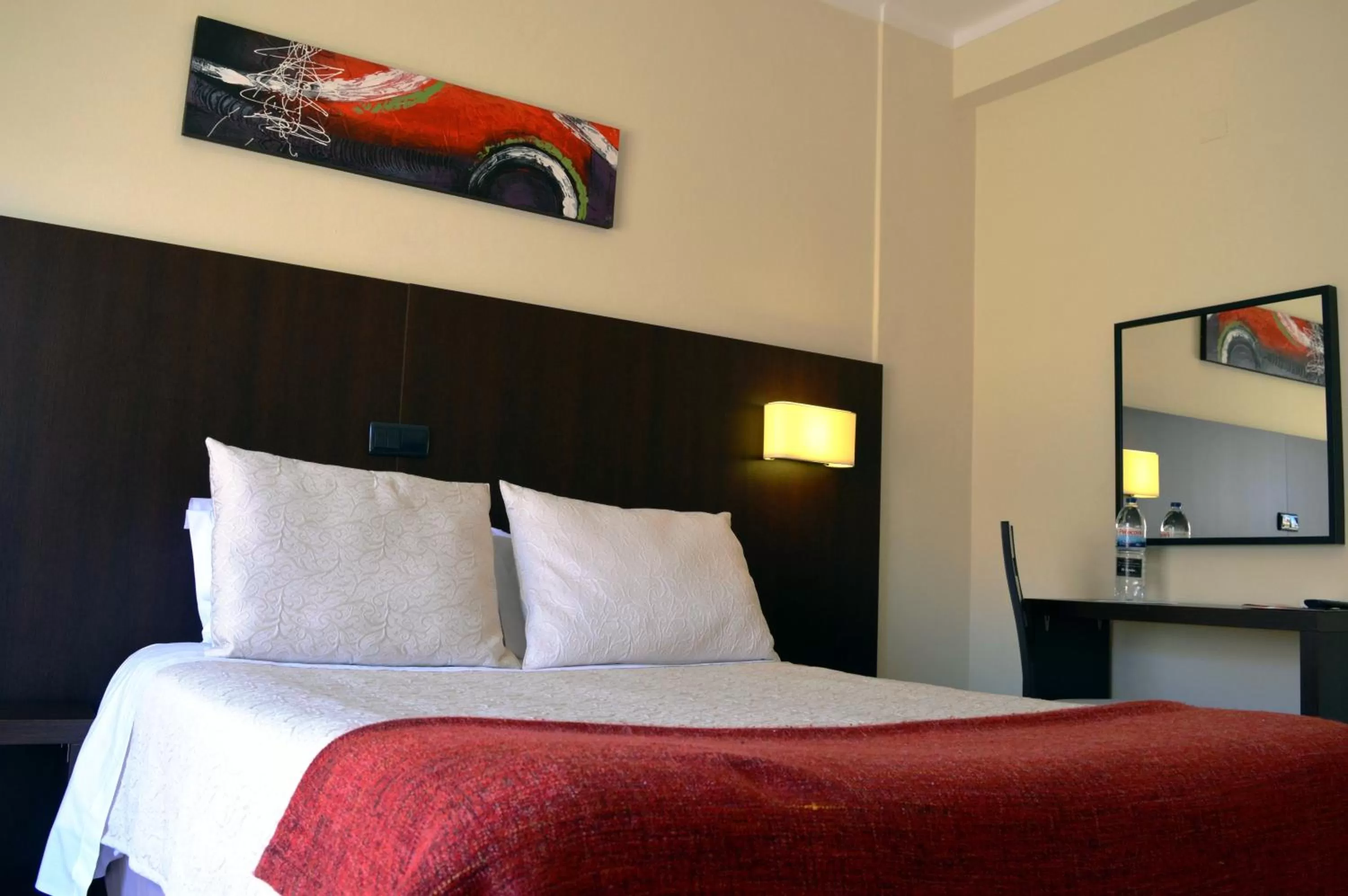 Decorative detail, Bed in Hotel Apolo