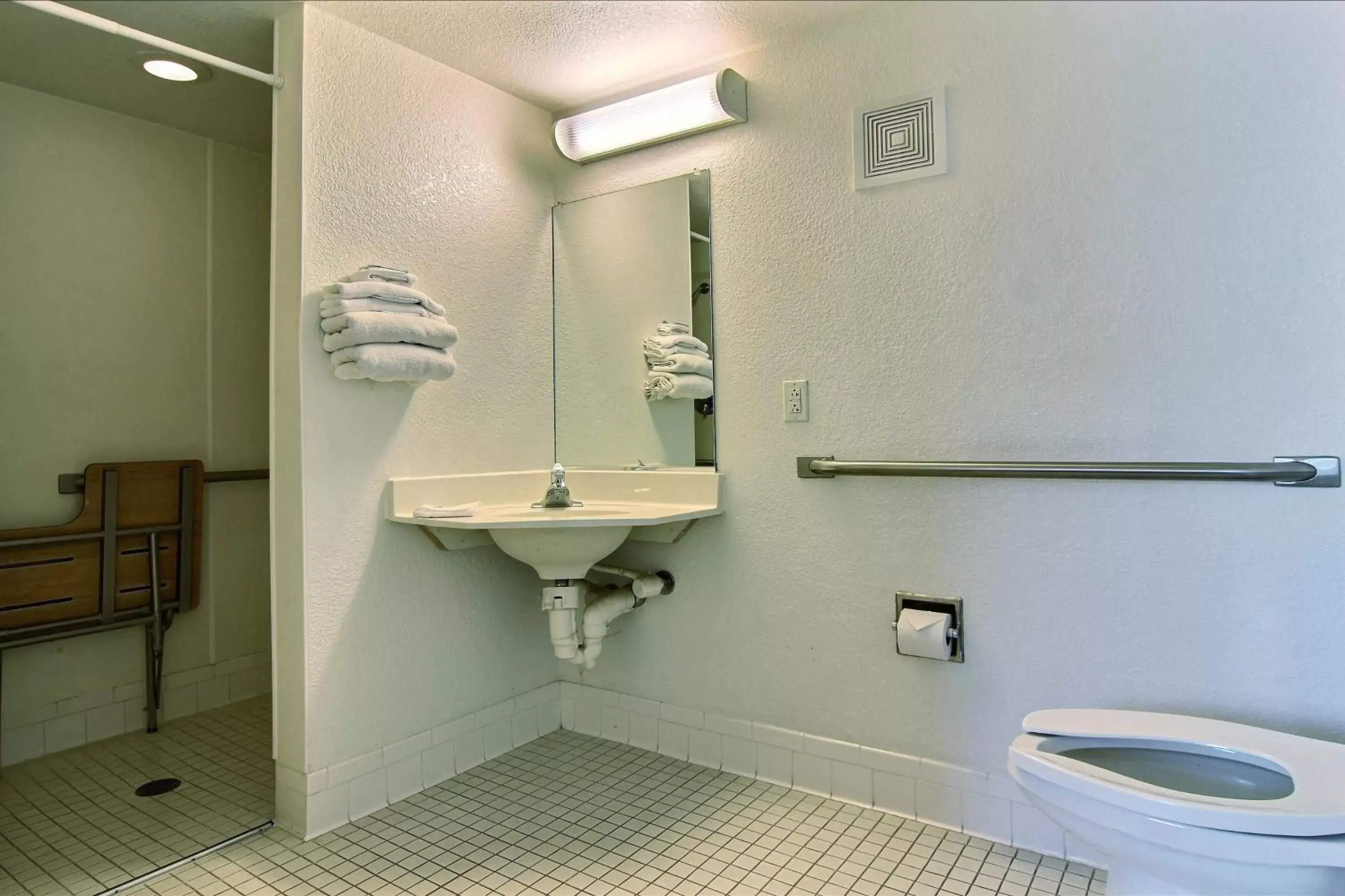 Bathroom in Motel 6-Grants, NM