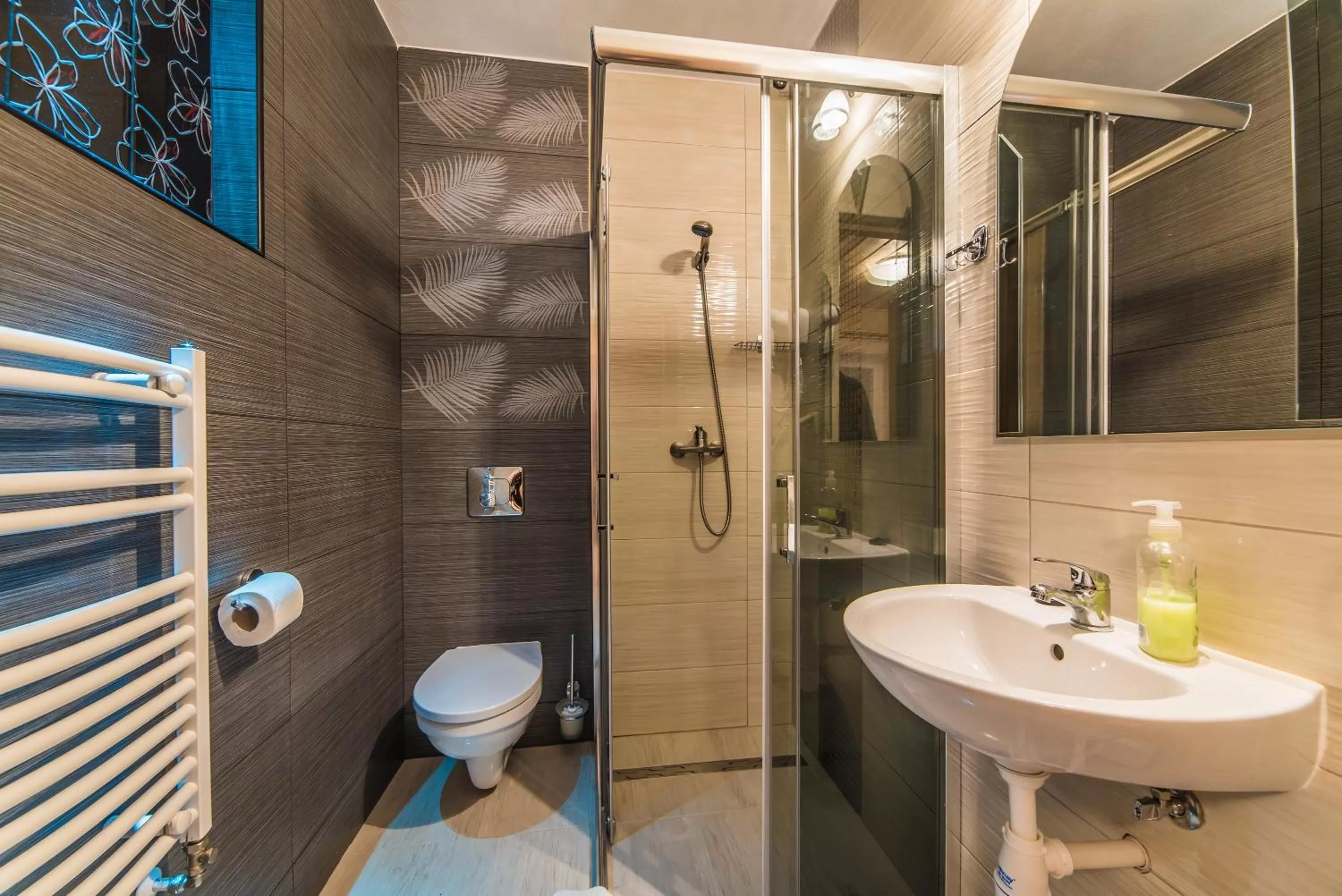 Shower in Apartamenty i pokoje gościnne Nowita