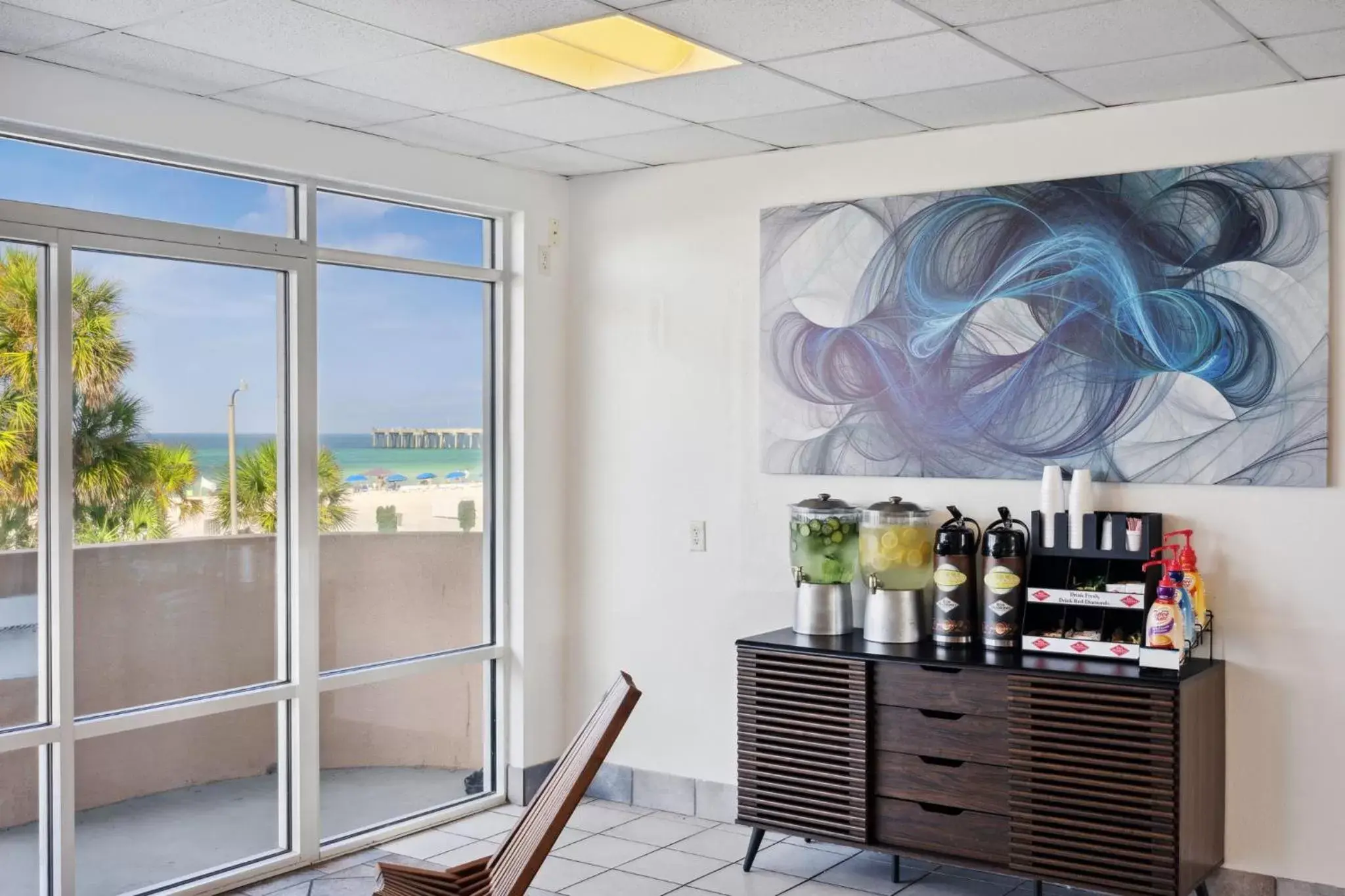 Coffee/tea facilities in Holiday Terrace Beachfront Hotel, a By The Sea Resort