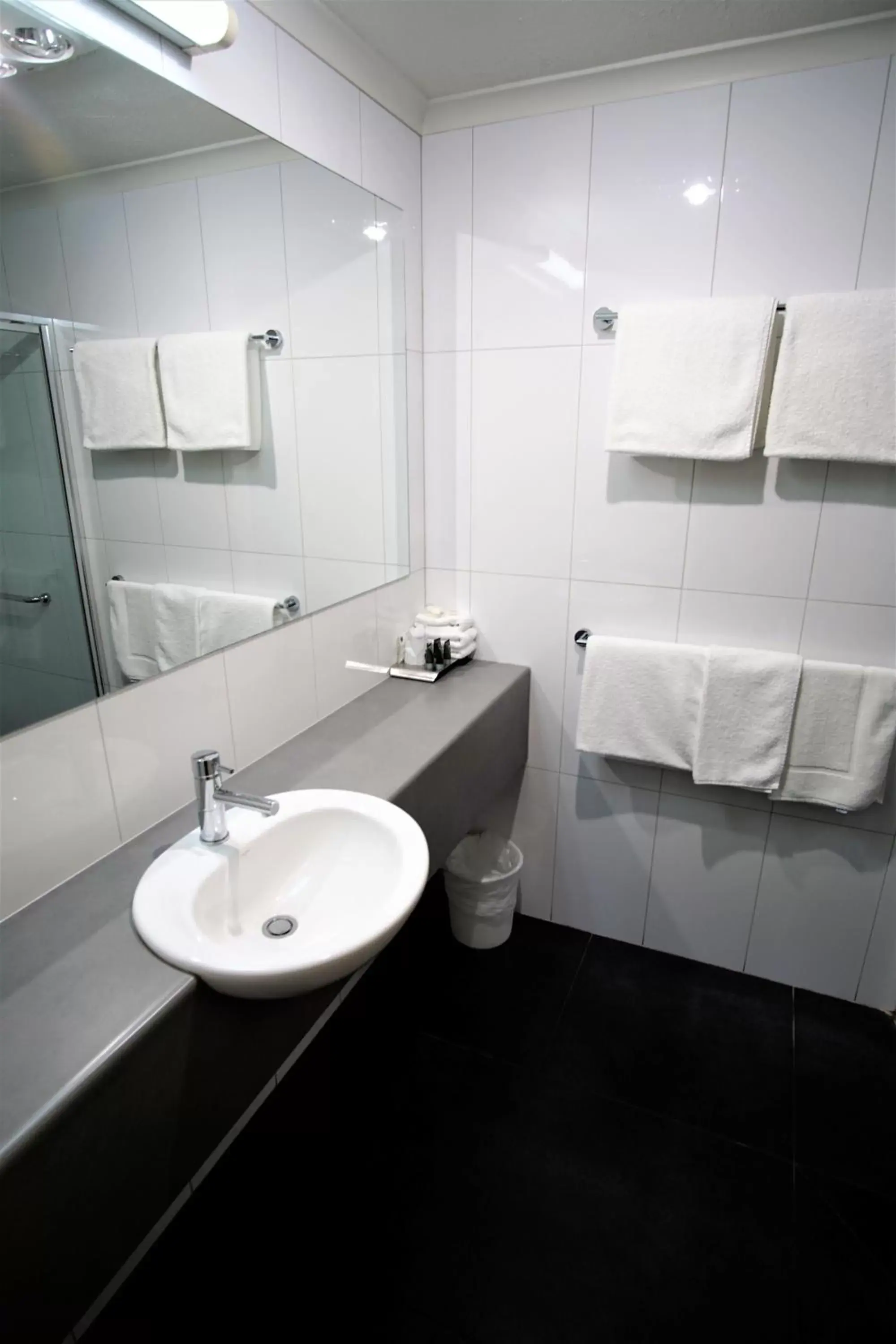 Bathroom in Parkview Motor Inn and Apartments