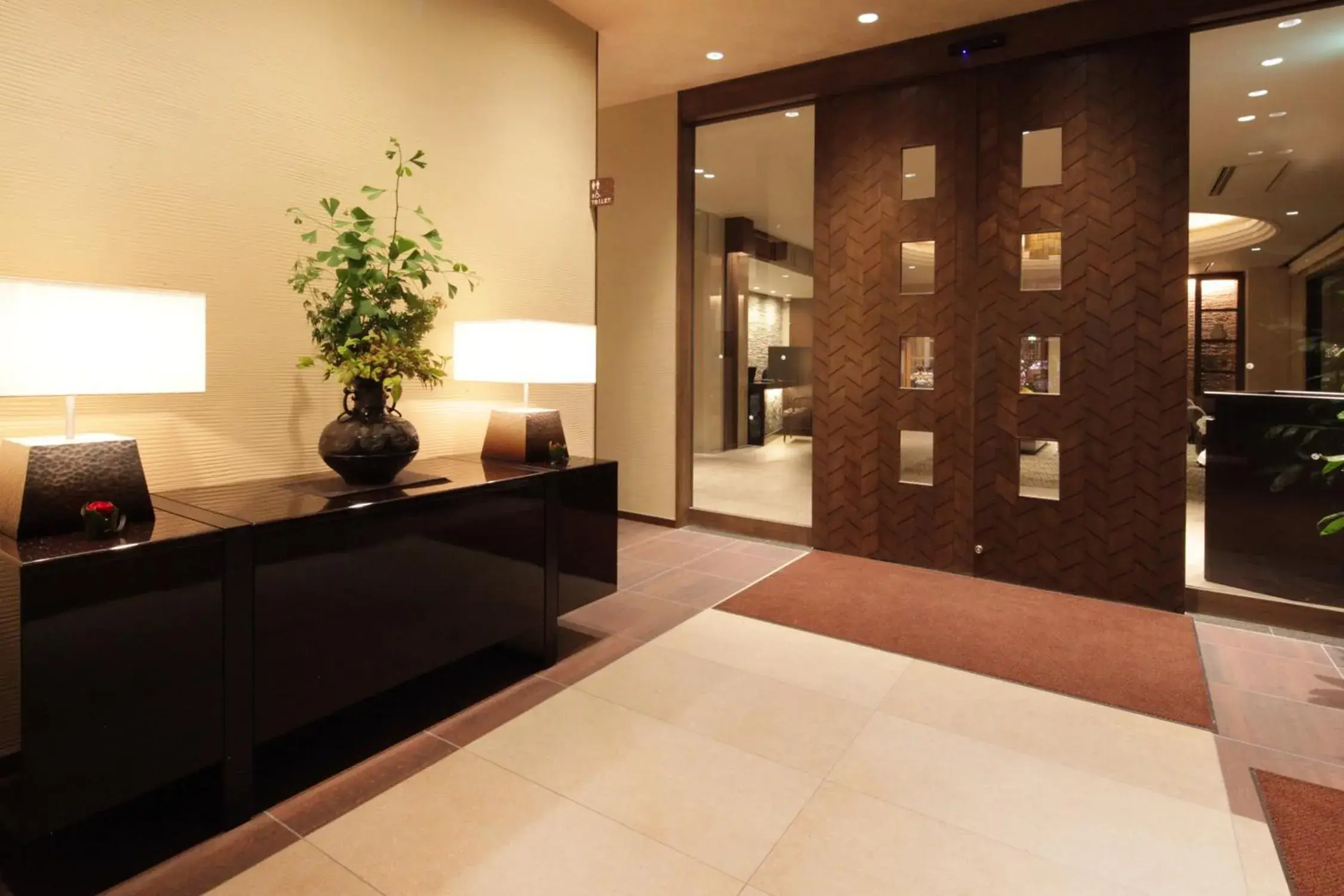 Lobby or reception, Bed in Hikone Castle Resort & Spa Lobby or reception, Bed in Hikone Castle Resort & Spa